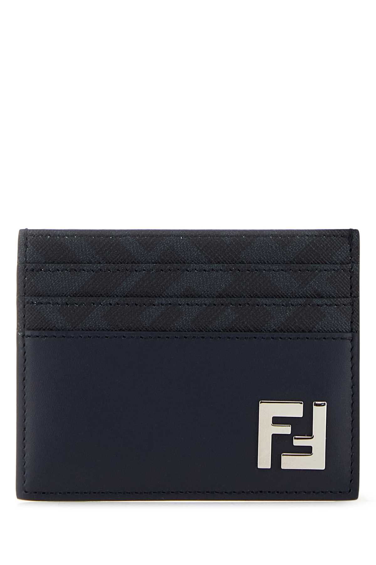 Fendi Midnight Blue Card Holder Size ONE SIZE - 1 Thumbnail