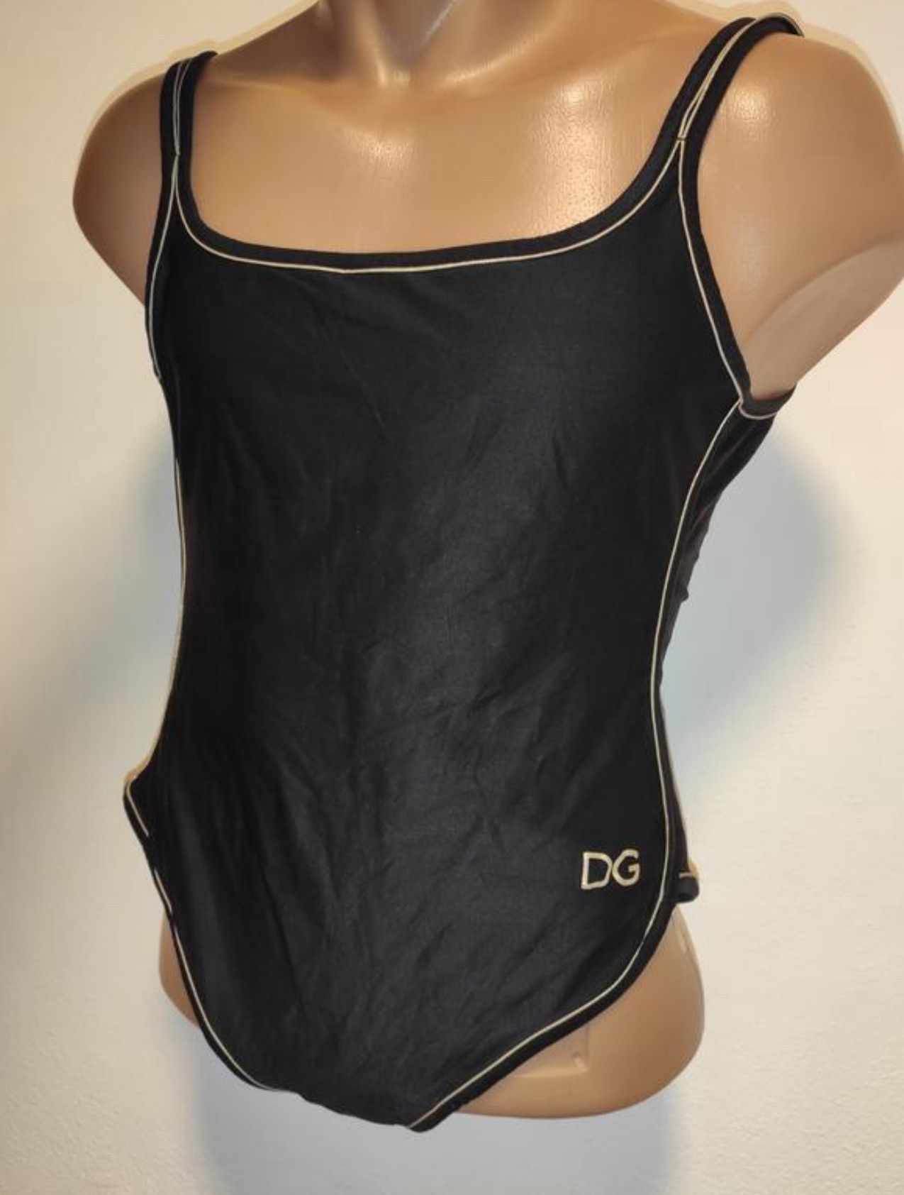 Dolce & Gabbana Vintage Dolce&Gabbana Women’s One Piece Black Swimsuit DG Size M / US 6-8 / IT 42-44 - 1 Thumbnail