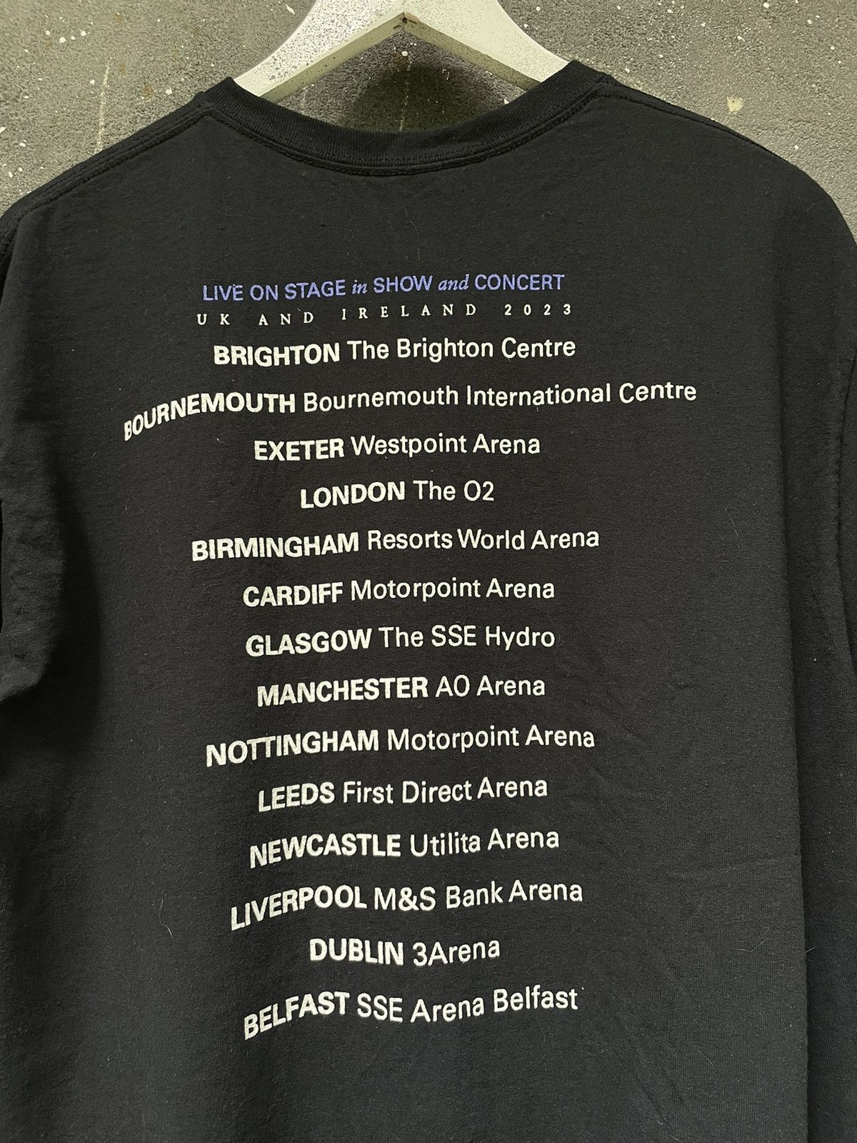 The 1975 The 1975 OG Logo North American Tour 2023 T-Shirt Size US L / EU 52-54 / 3 - 6 Thumbnail