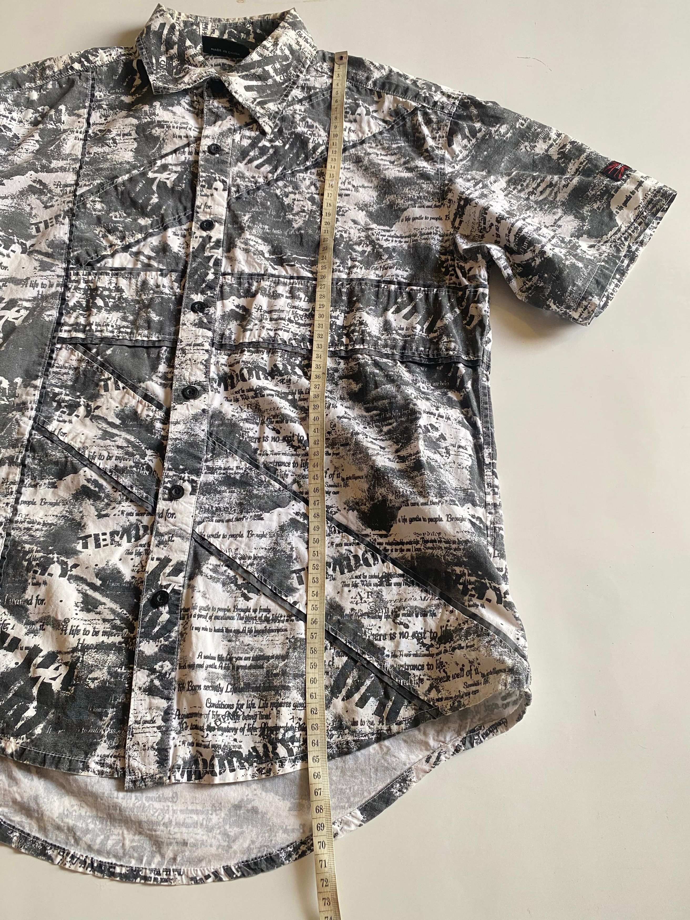 Japanese Brand Vintage y2k Japanese Poem Shirt Size US M / EU 48-50 / 2 - 5 Thumbnail