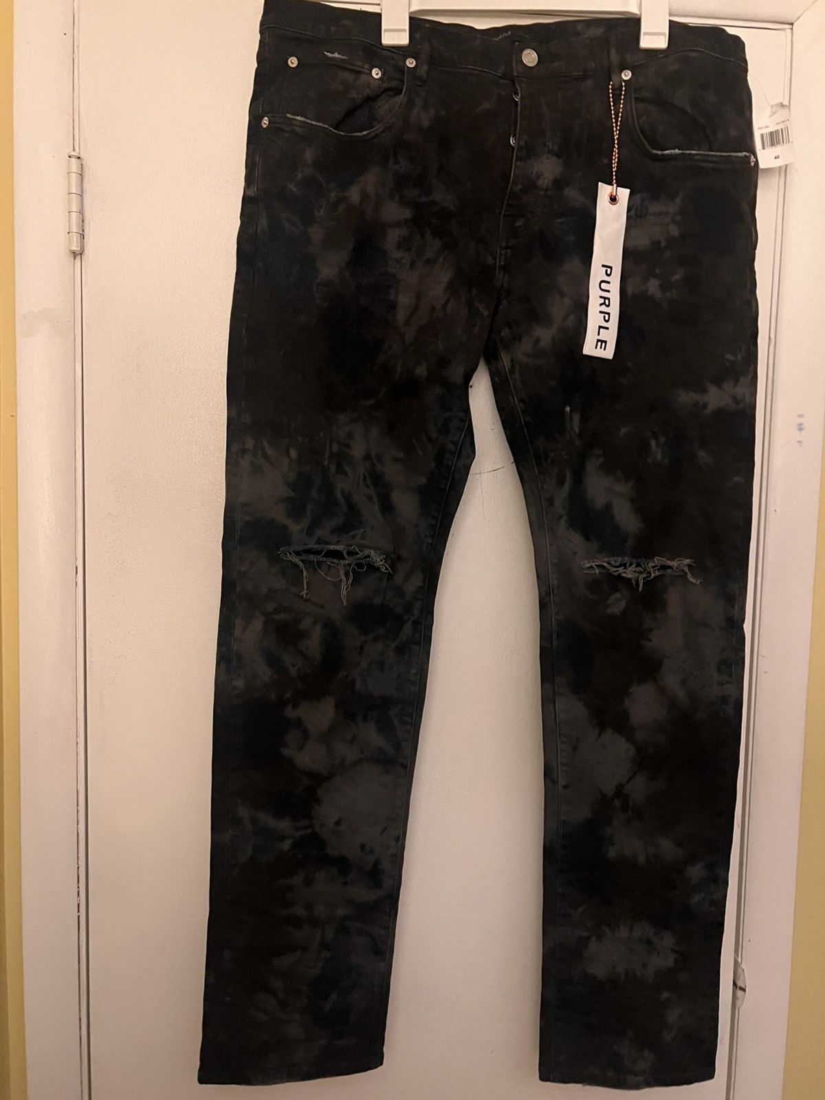 Purple Brand Purple Brand P001 Marbled Jeans Size US 40 / EU 56 - 11 Thumbnail