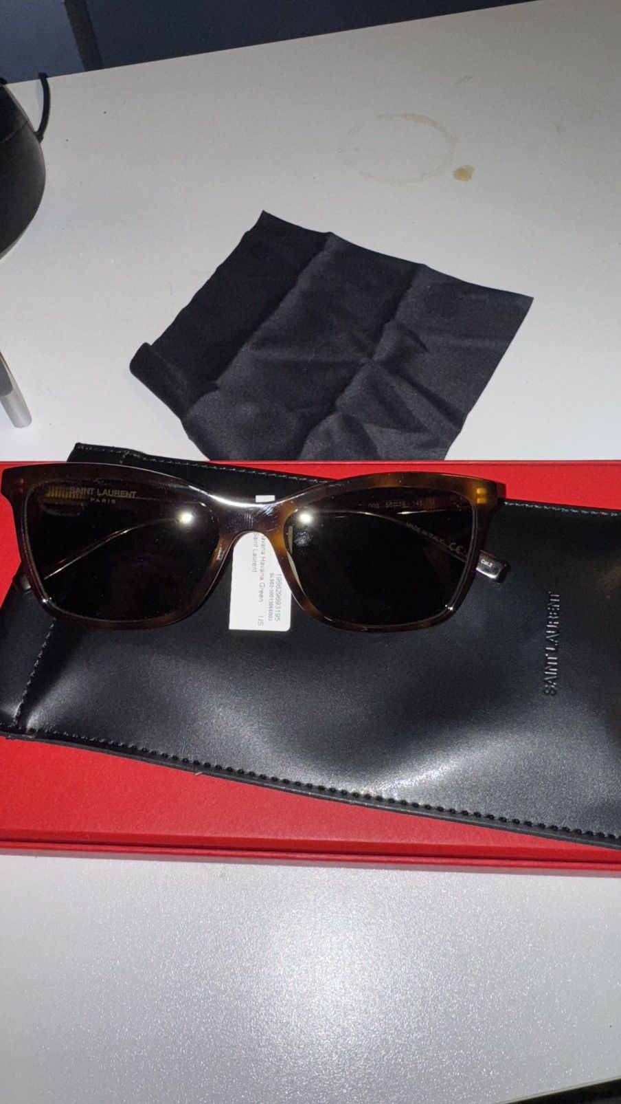 Saint Laurent Paris St. Laurent Sunglasses Size ONE SIZE - 7 Thumbnail
