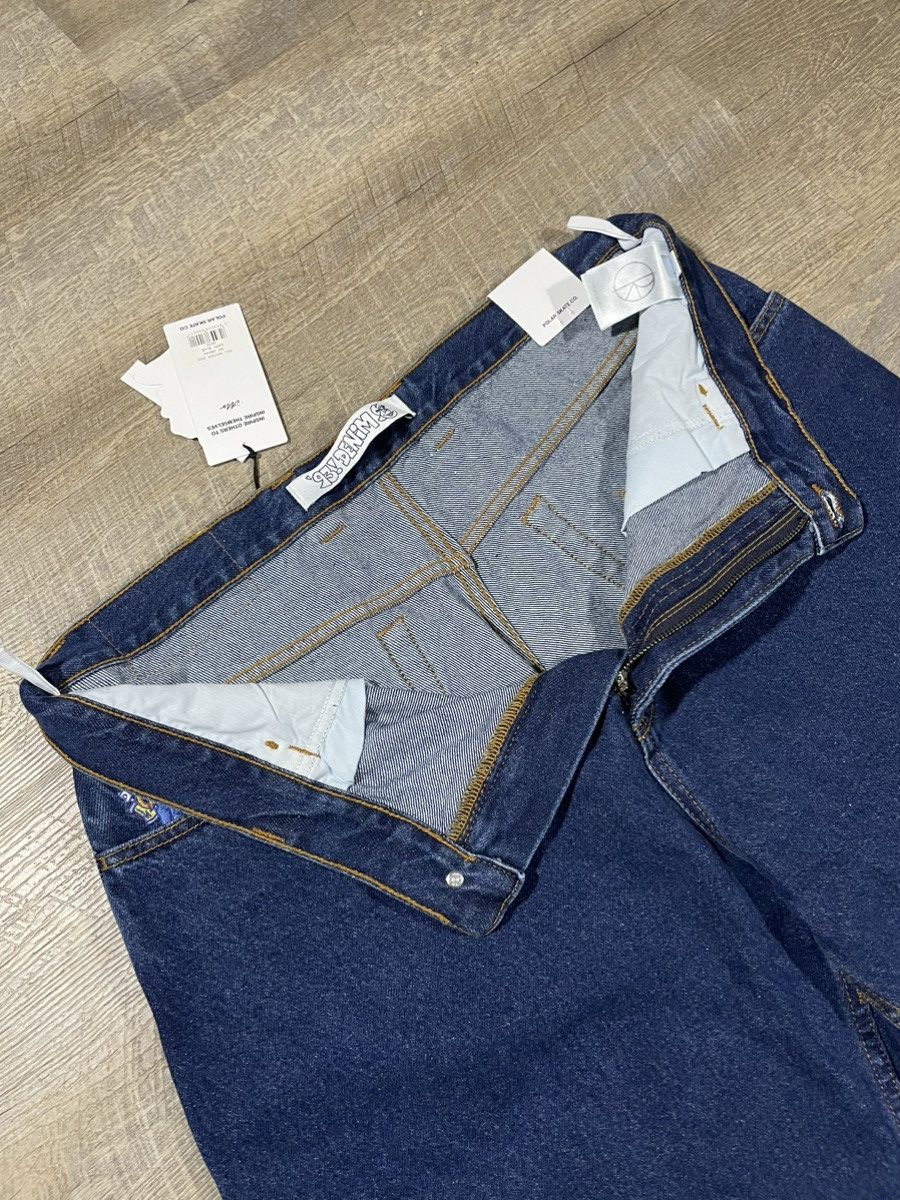 Polar Skate Co. × Vintage Polar Skate Co. ’93 Denim Pants – Dark Blue, W36x32, New Size US 36 / EU 52 - 7 Thumbnail