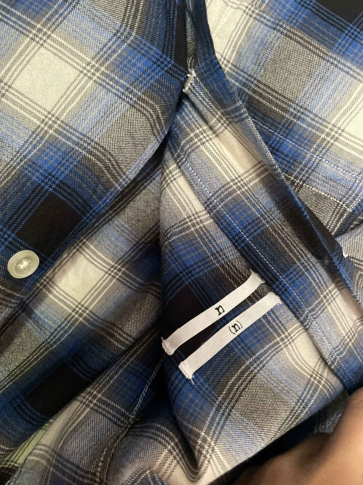 Number (N)ine Number (n)ine blue western style button up Size US S / EU 44-46 / 1 - 4 Thumbnail