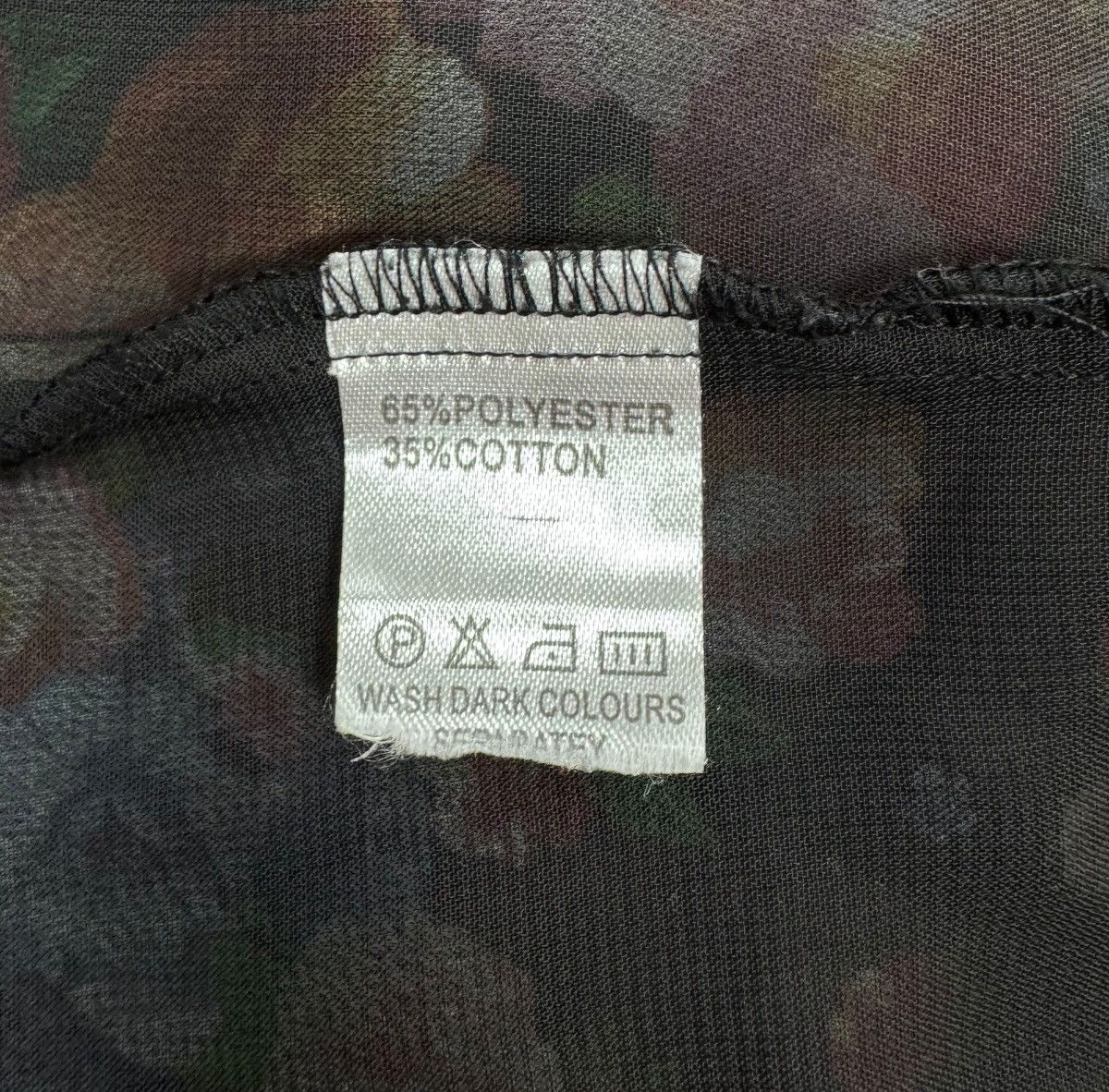 Designer Ulyana Sergeenko Maxi Dress Floral Printed Mesh size L Size L / US 10 / IT 46 - 14 Thumbnail