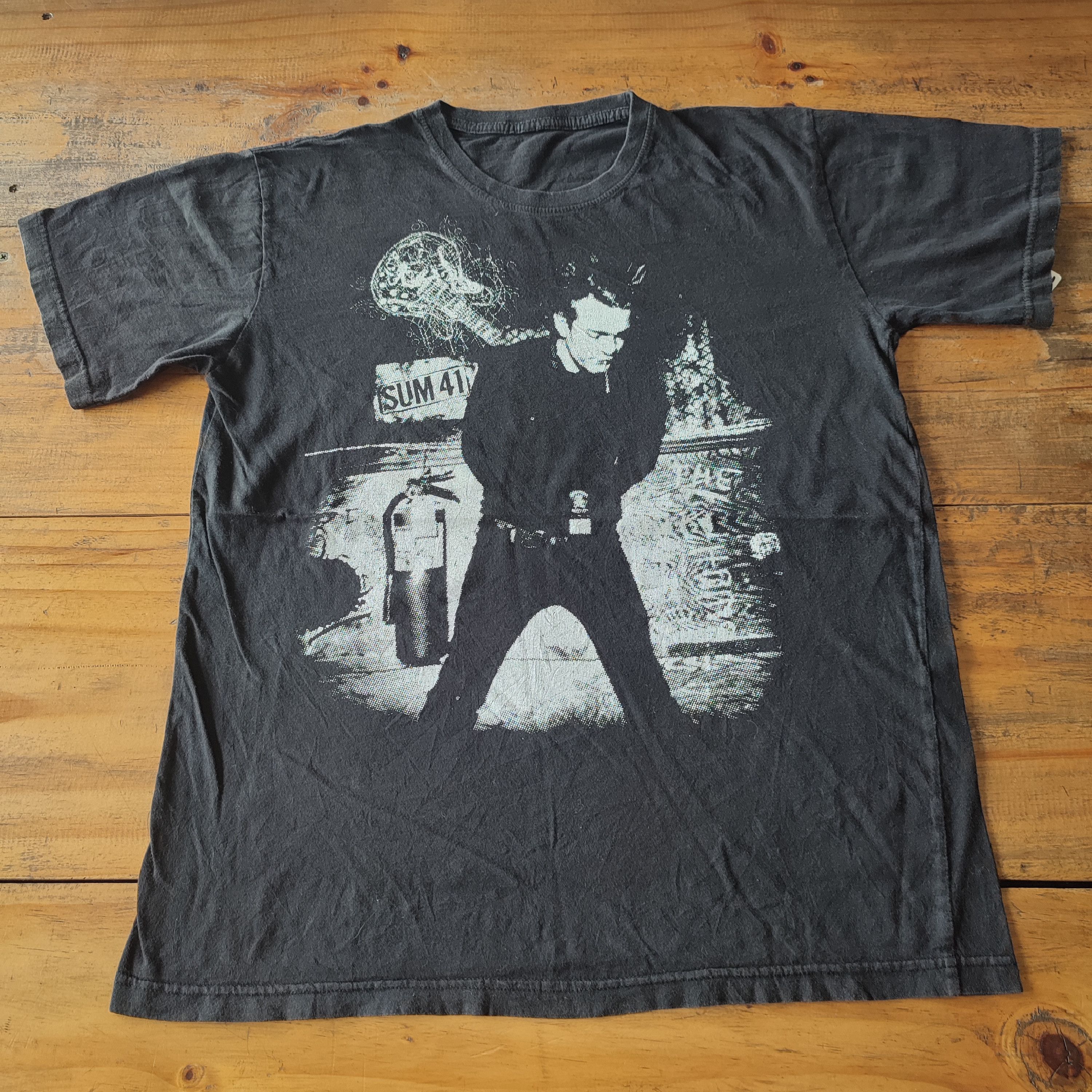 Band Tees × Vintage SUM 41 T SHIRT Size US M / EU 48-50 / 2 - 2 Thumbnail