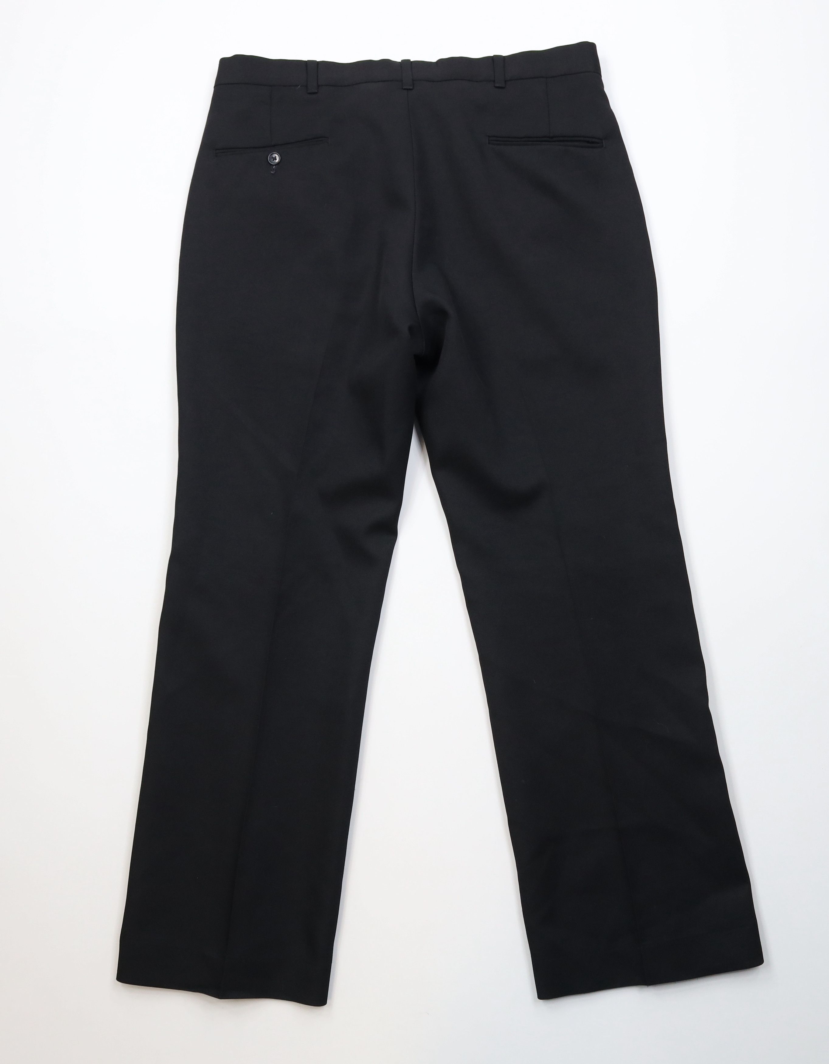 Vintage Vintage 70s Streetwear Flared Wide Leg Chino Pants Black USA Size US 36 / EU 52 - 9 Thumbnail