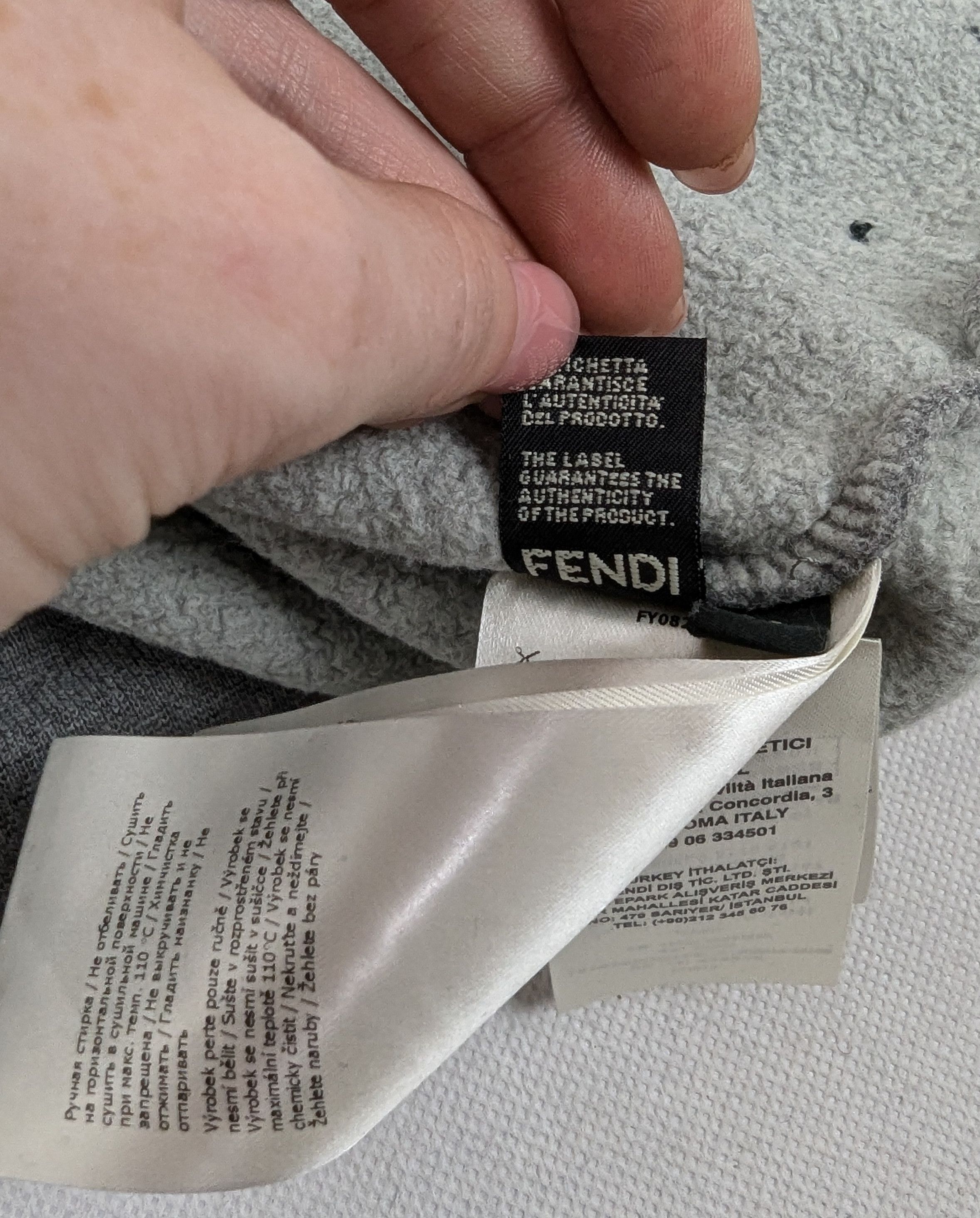 Fendi Fendi bugs eye grey pink studded sweatshirt iconic monster Size XL / US 12-14 / IT 48-50 - 7 Thumbnail