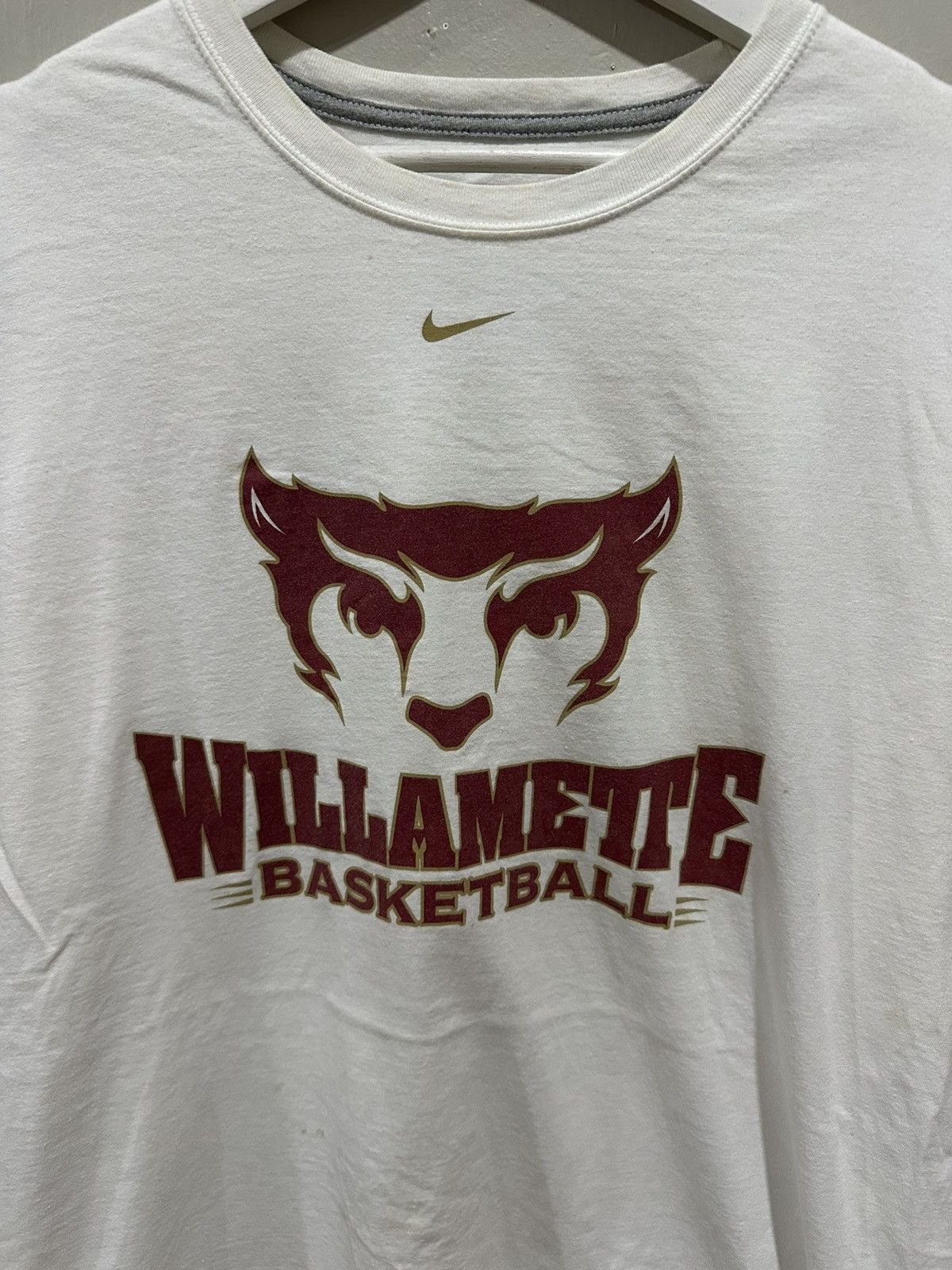 Nike Nike x WILLAMETTE Basketball x Tshirt Size US XL / EU 56 / 4 - 2 Thumbnail