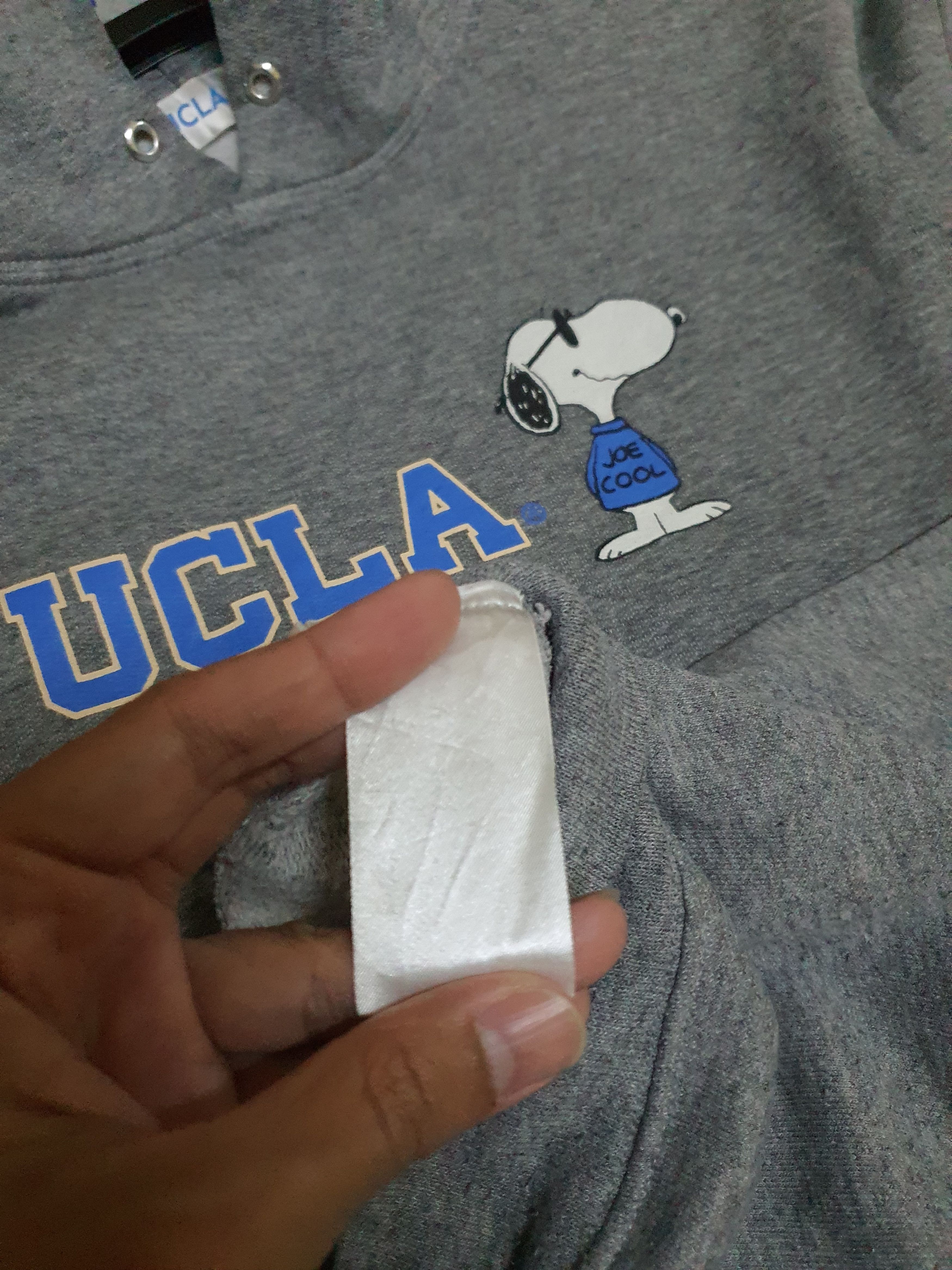 Peanuts vintage Peanuts x UCLA hoodie Size US L / EU 52-54 / 3 - 10 Thumbnail