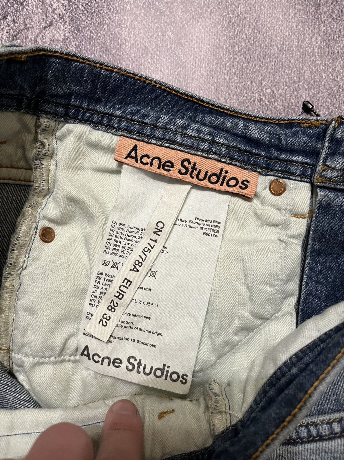Acne Studios × Vintage vintage archival acne studios jeans Size 30" / US 8 / IT 44 - 9 Thumbnail