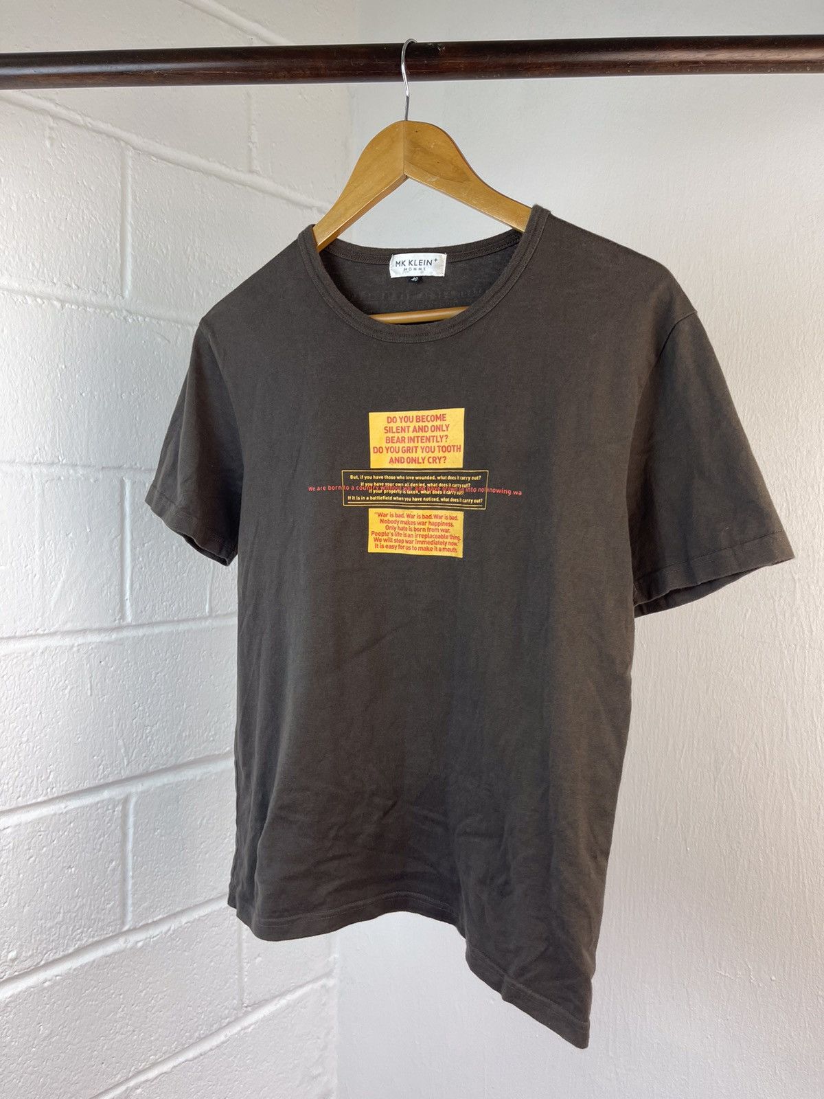 Mk Klein Homme WAR poen Tee