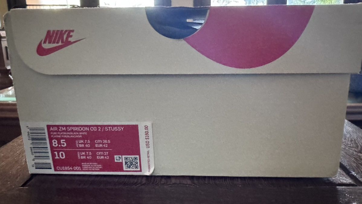 Nike × Stussy Nike x Stussy air ZM spiridon CG2 us 8.5 Size US 8.5 / EU 41-42 - 1 Thumbnail