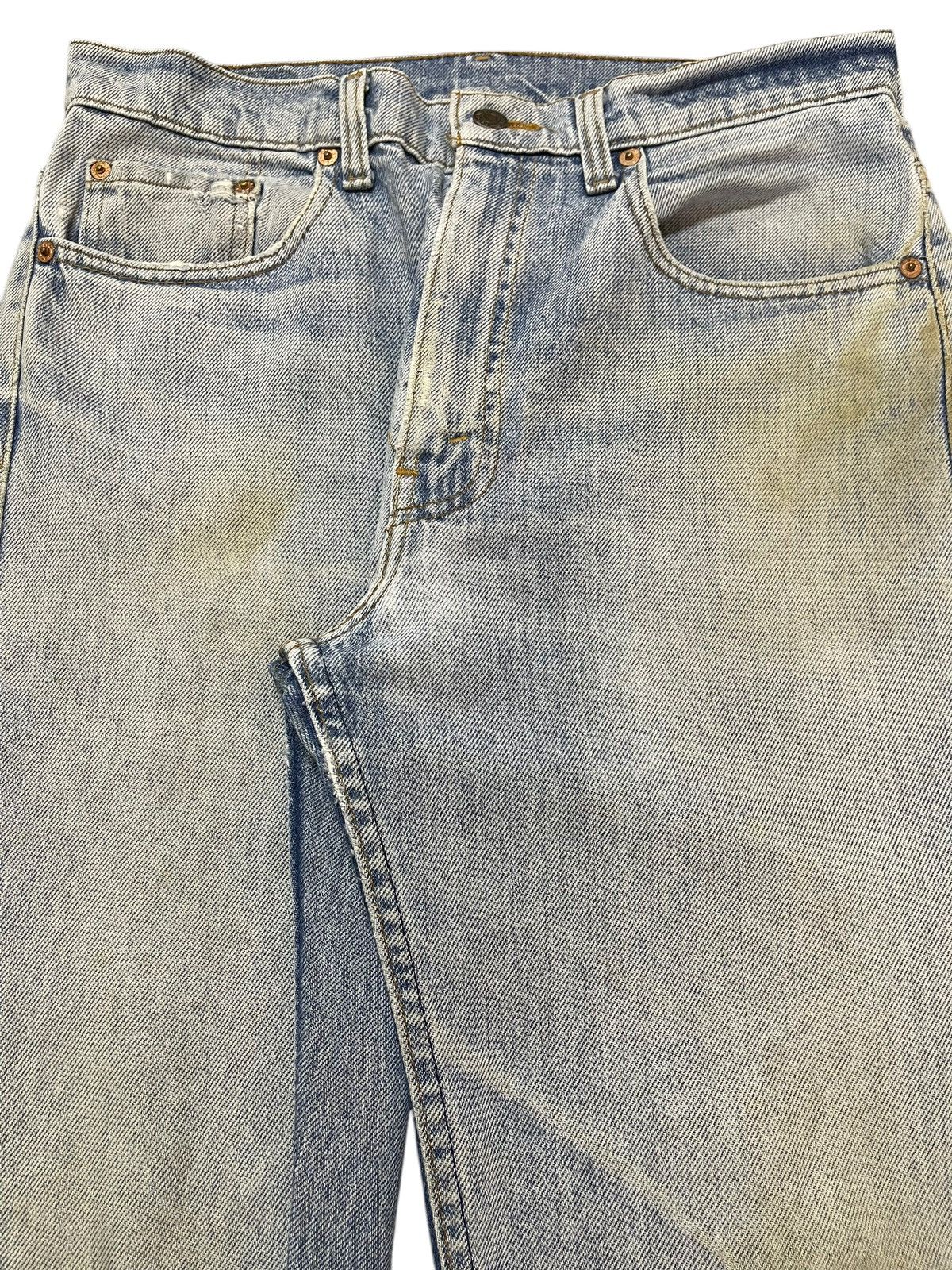 Levi's Vintage 80s Levis 505 Mud Wash Style Classic Loose Jeans | Grailed