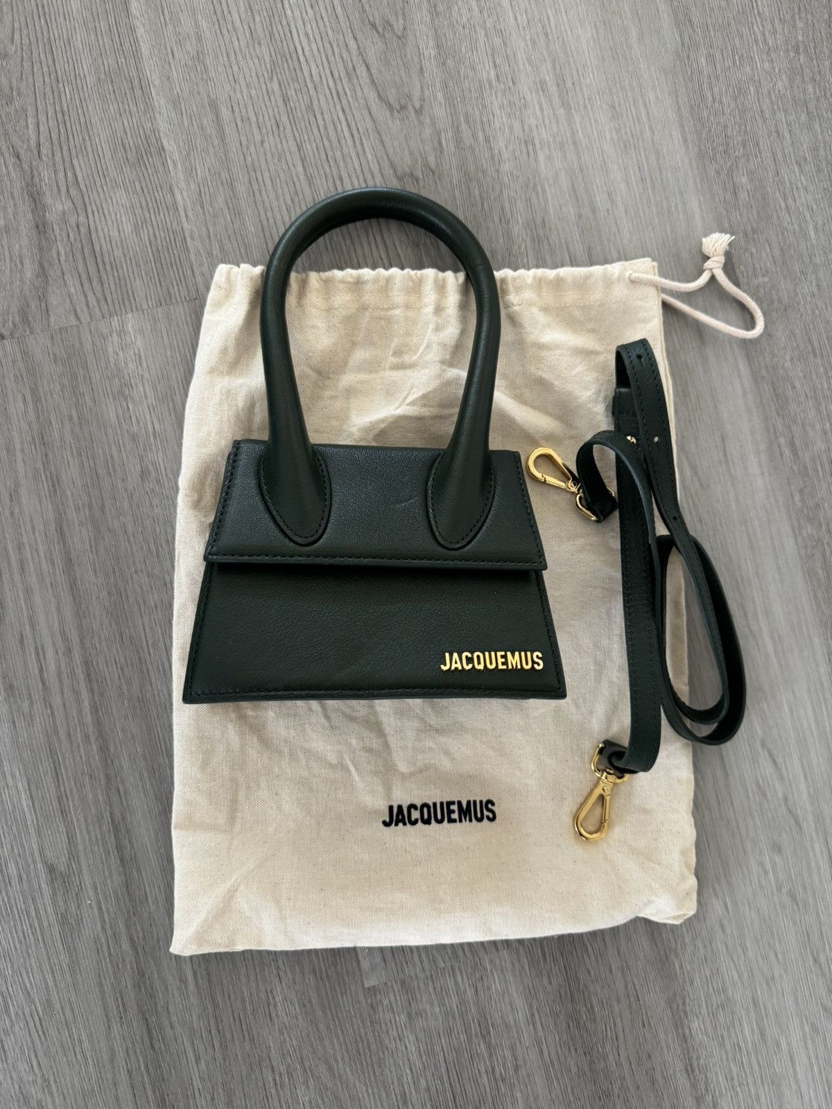 Jacquemus Jacquemus Chiquito Small Green Bag leather Size ONE SIZE - 1 Thumbnail