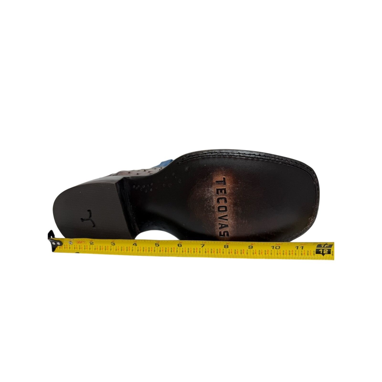 Tecovas NEW TECOVAS THE EMMITT II HAZELNUT QUILL OSTRICH BOOTS READ Size US 9 / EU 42 - 11 Thumbnail
