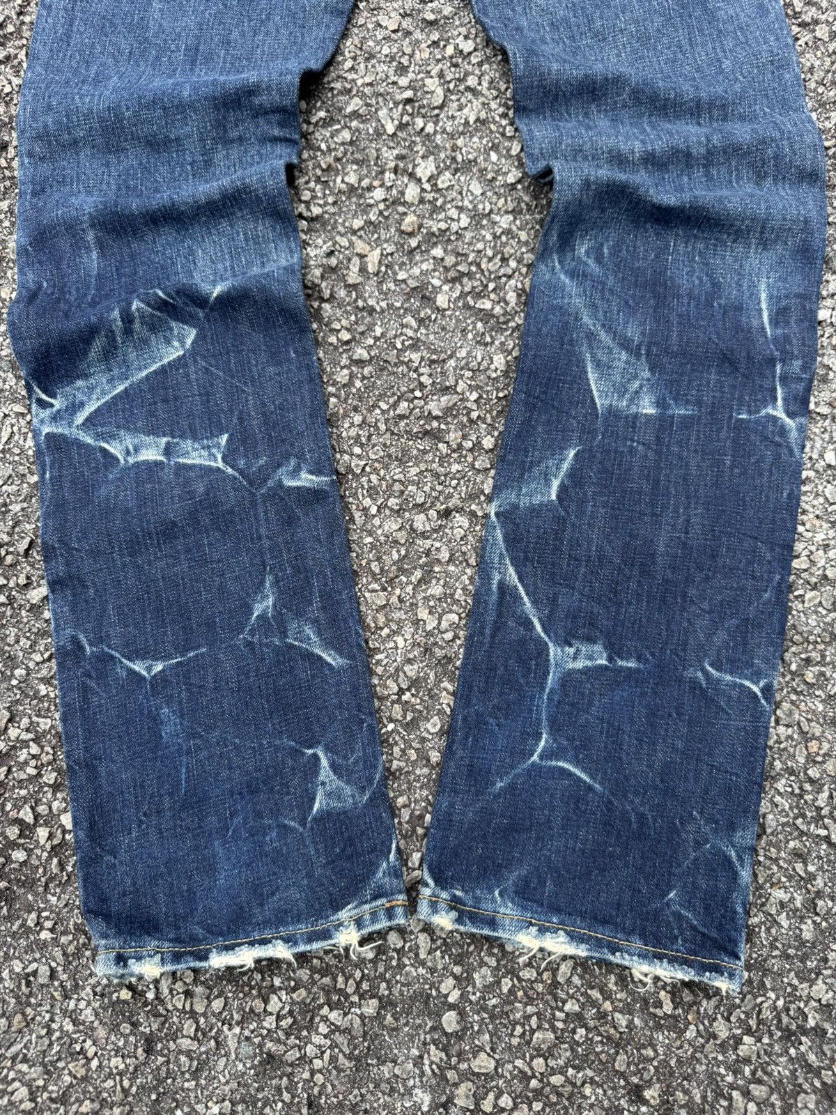 Hysteric Glamour HYSTERIC GLAMOUR JAPAN STUDDED UNISEX STYLE DISTRESSED JEANS Size US 29 - 14 Thumbnail