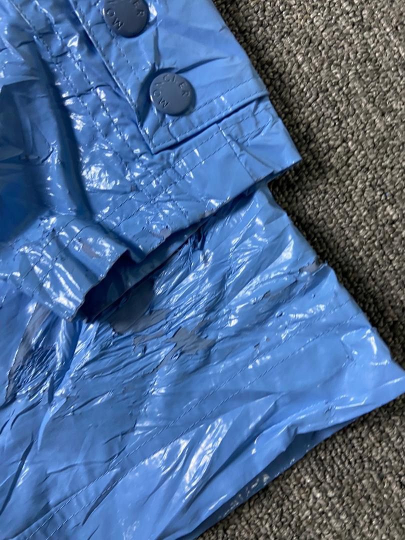 Moncler MONCLER Shiny Navet Rain Hooded Jacket (188) Size US S / EU 44-46 / 1 - 2 Thumbnail