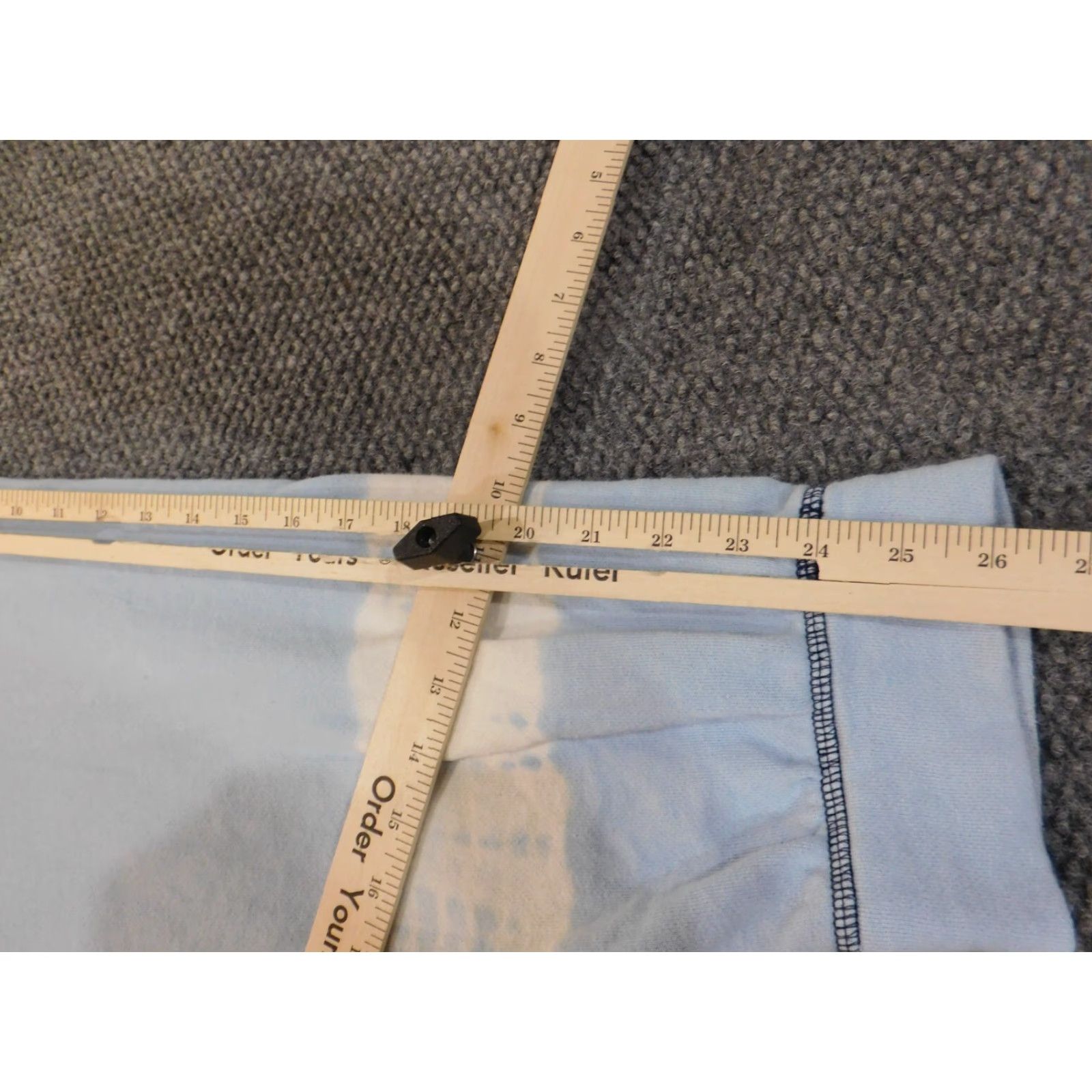Vintage Crown & Ivy Sweatpants Women L Blue Knit Stretch Polyester Size 36" / US 14 / IT 50 - 7 Thumbnail