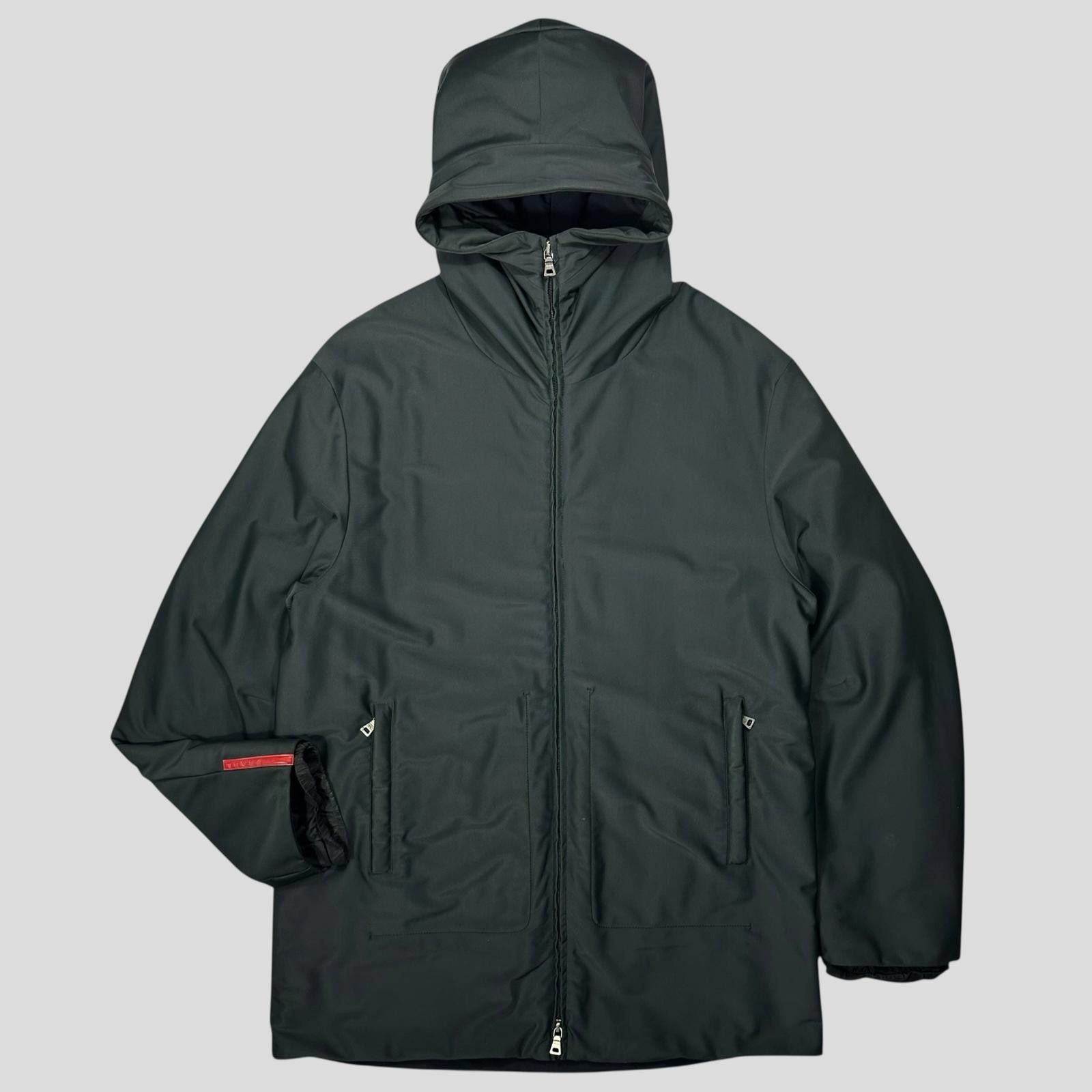 Prada Prada Sport AW00 Beekeeper Hood Soft Nylon Parka Jacket - L Size US L / EU 52-54 / 3 - 1 Thumbnail