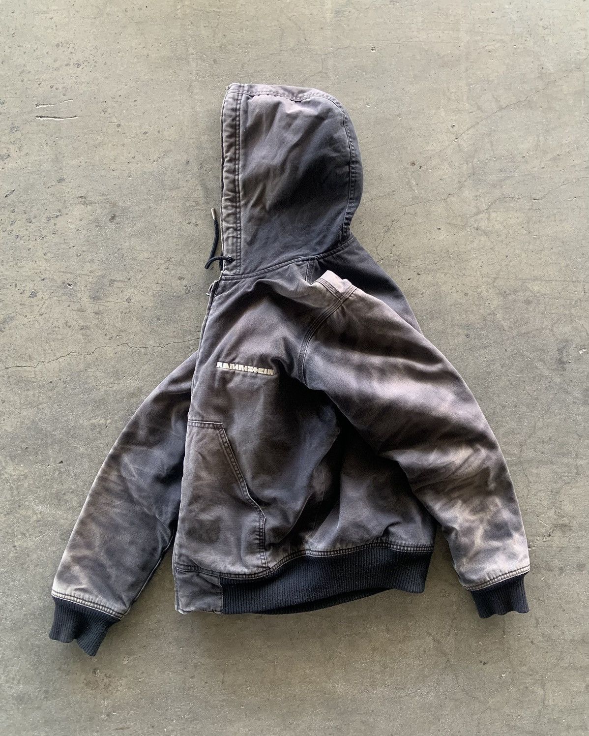 Rammstein Faded Black Active Jacket