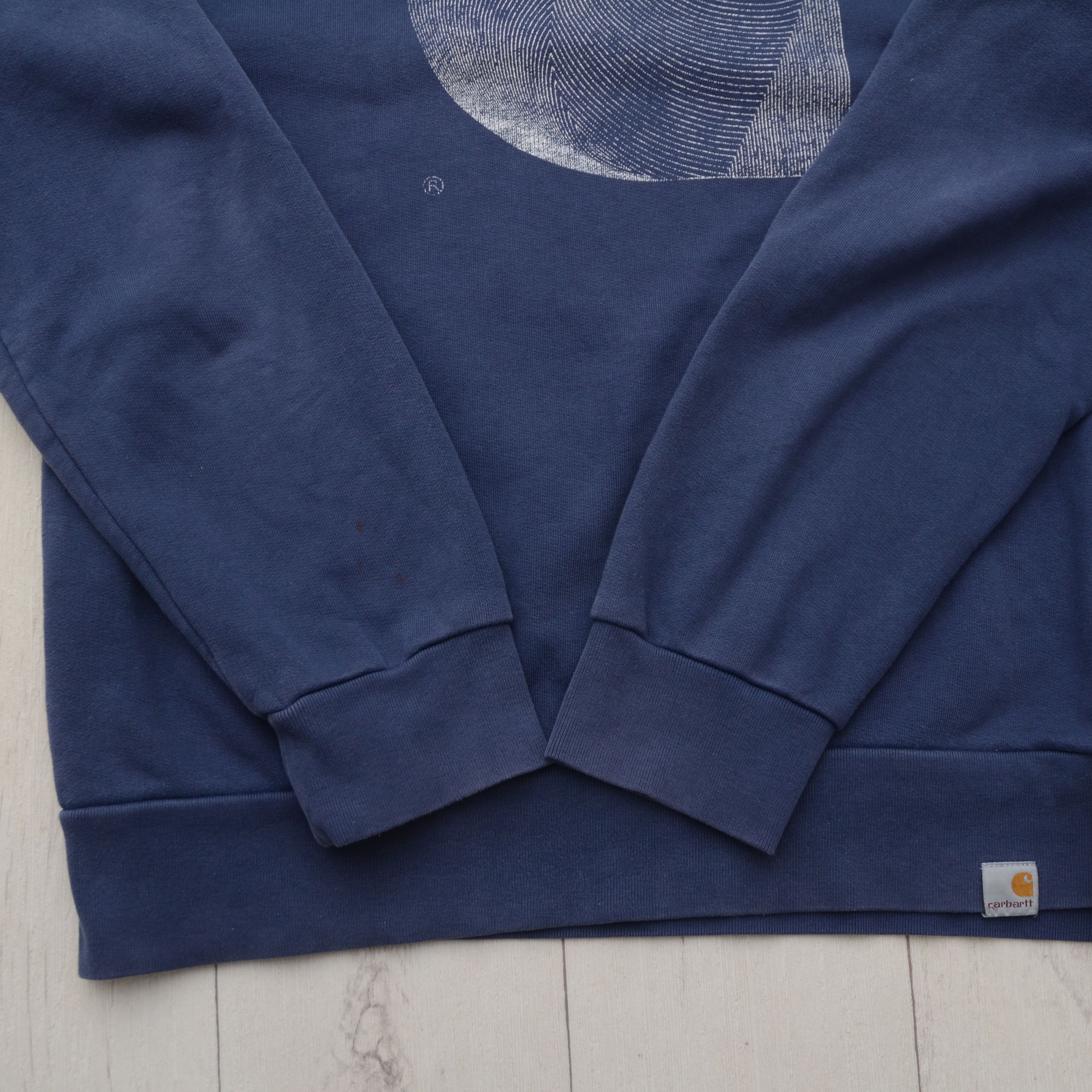 Carhartt × Carhartt Wip Carhartt Vintage Sweatshirt 00s Abstract Big Logo Streetwear Size US M / EU 48-50 / 2 - 10 Thumbnail