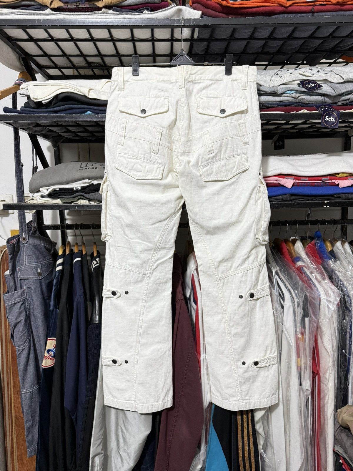 Issey Miyake Tete homme double waist multi pocket cargo pants Size US 30 / EU 46 - 11 Thumbnail