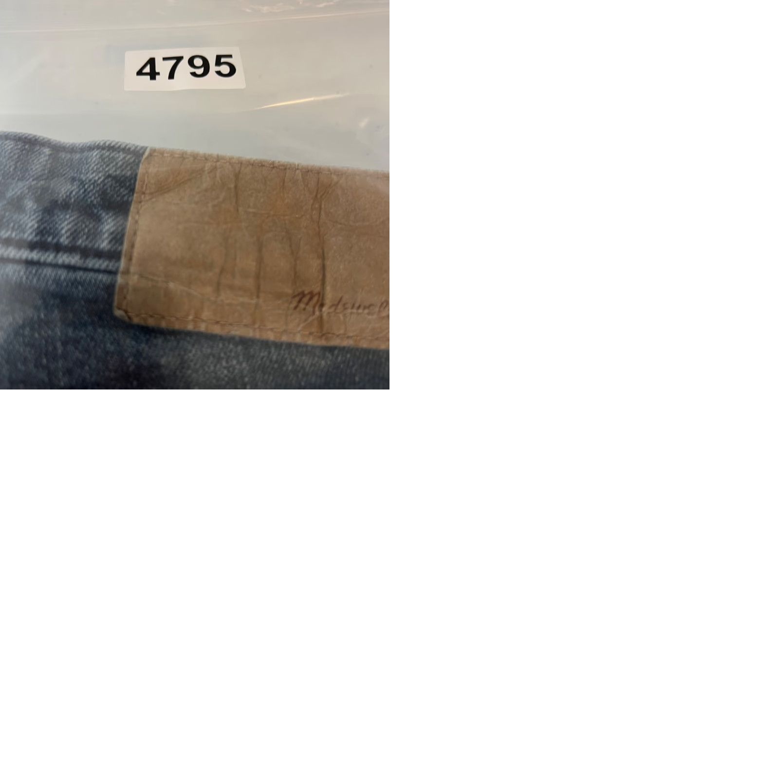 Madewell Madewell Jeans Slim 30 x 30 Denim Blue Cotton Blend 5-Pocket Mens Size US 30 / EU 46 - 9 Thumbnail