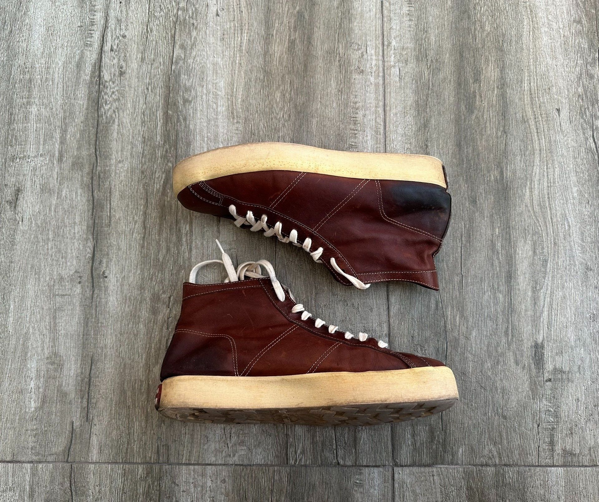 Visvim VISVIM FOLEY HI-FOLK Kangaroo Leather Size US 10 / EU 43 - 4 Thumbnail
