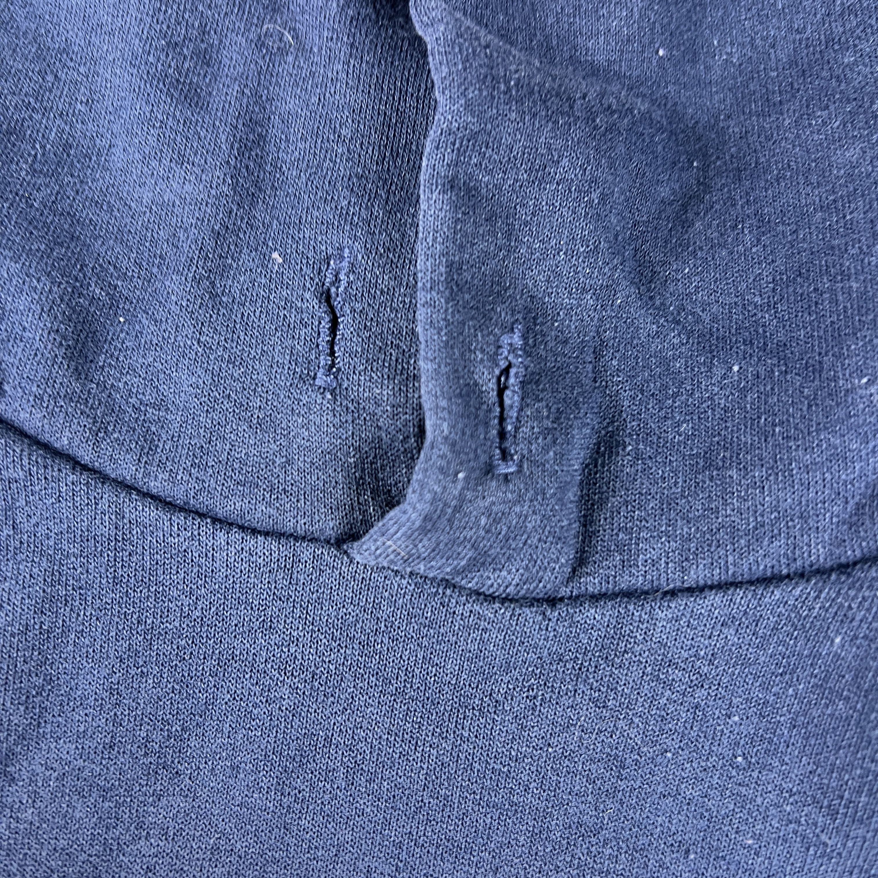 NFL Y2K NFL New England Patriots Sweatshirt Blue Faded Hoodie Size US M / EU 48-50 / 2 - 2 Thumbnail