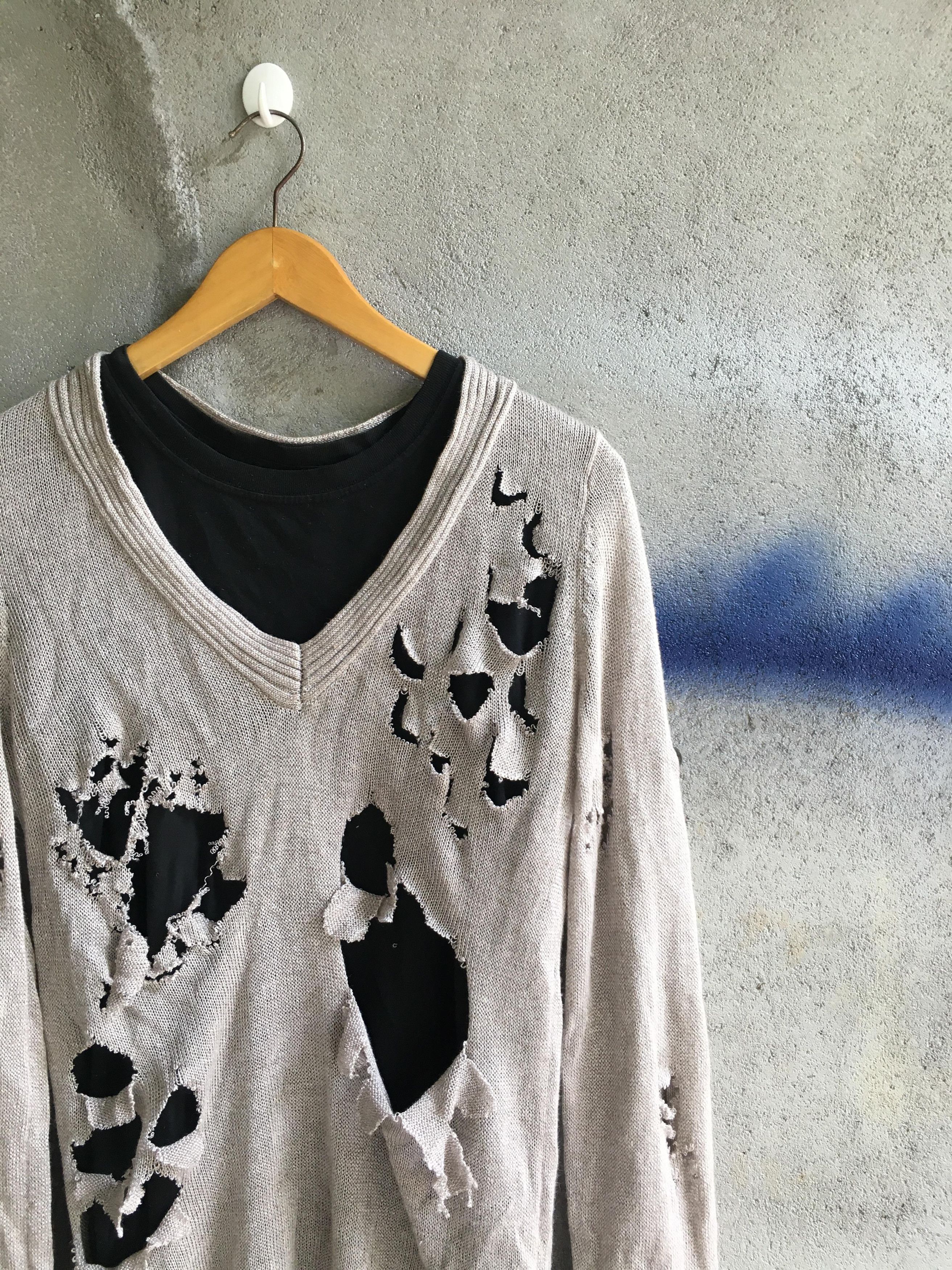 20471120 × Beauty Beast Japanese Brand misch masch Grunge Knit Size US M / EU 48-50 / 2 - 2 Thumbnail