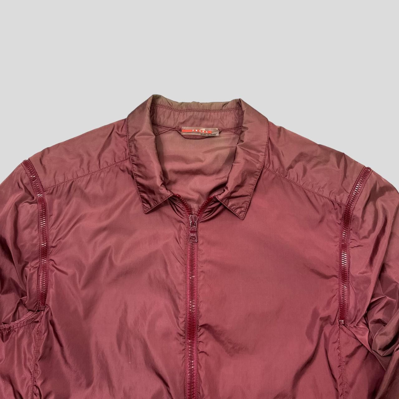 Prada Prada Sport 1999 Convertible Nylon Moto Jacket / Vest - M Size US M / EU 48-50 / 2 - 7 Thumbnail