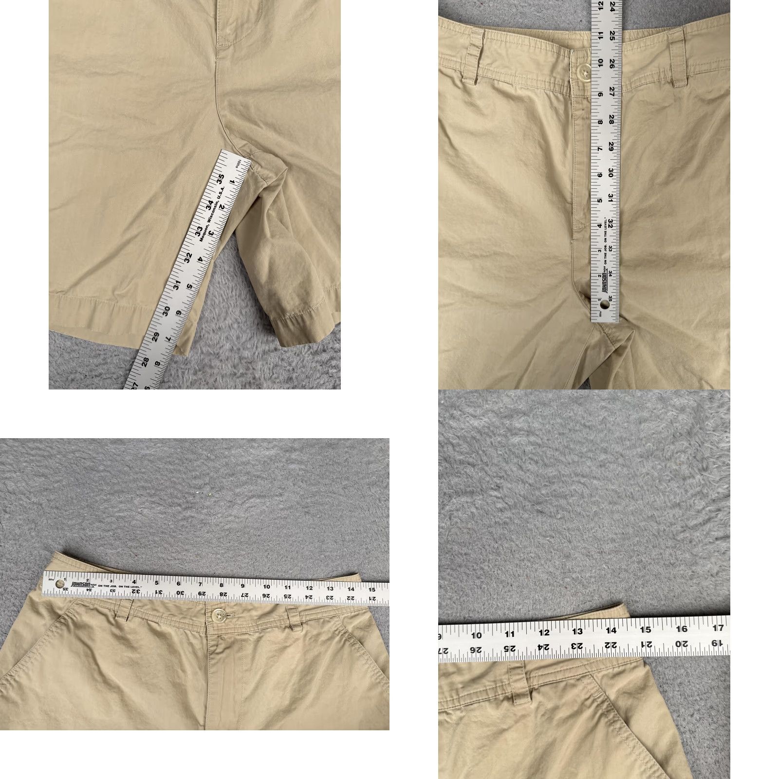 Ralph Lauren Lauren Ralph Lauren Shorts Womens 8P Beige Cargo Twill Hiking Travel Casual Petsite? Size 30" / US 8 / IT 44 - 8 Thumbnail