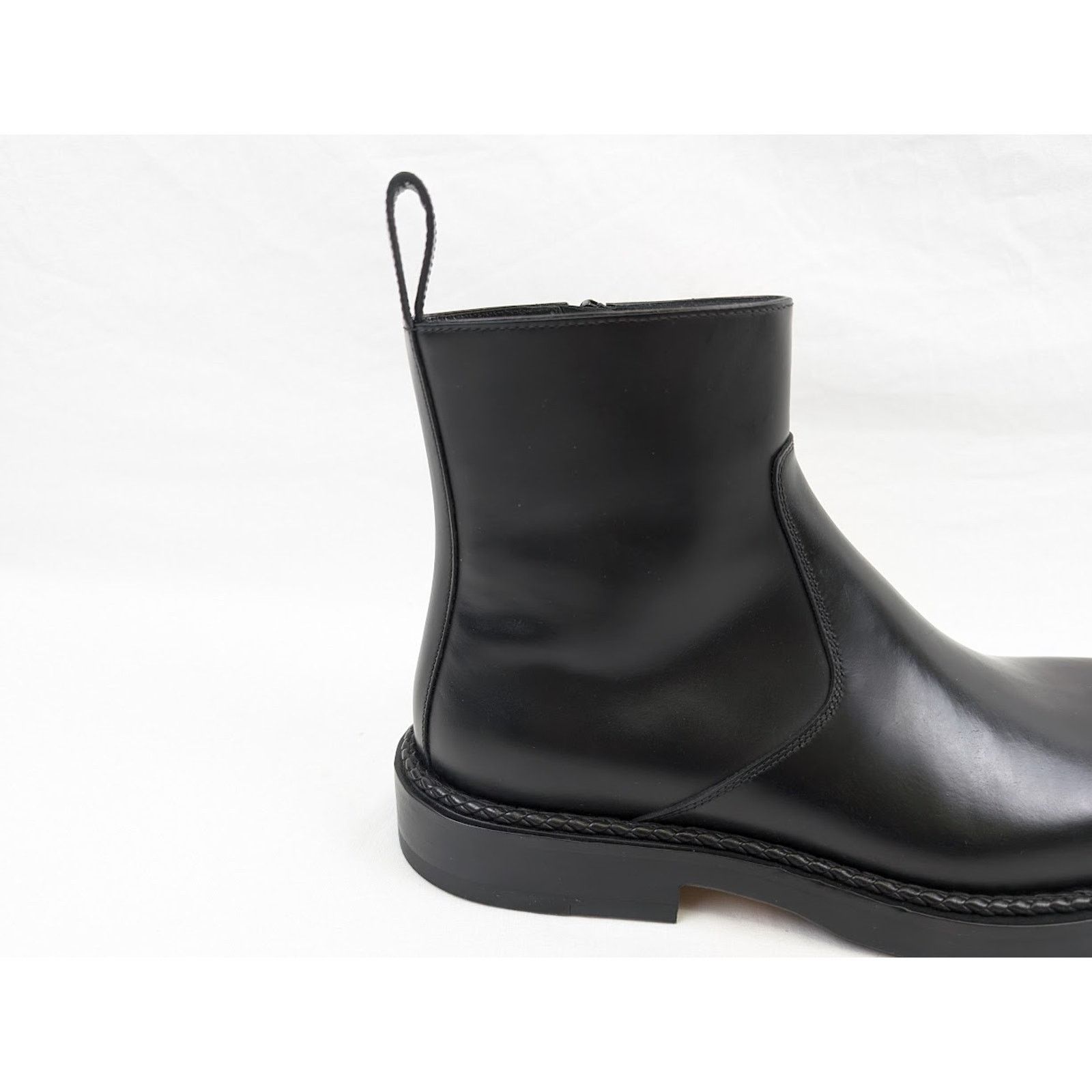 Bottega Veneta o1rshd1 Calf Classic Strut Ankle Boots in Black Size US 8 / EU 41 - 4 Thumbnail