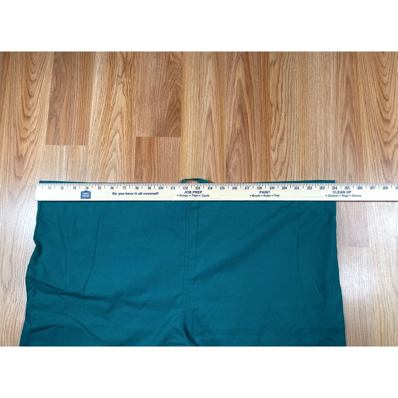 Hunter Unbranded Unisex Style UZ13151B Solid Hunter Green Cotton Blend Scrub Pants Nursing Size L Size US 33 - 3 Thumbnail