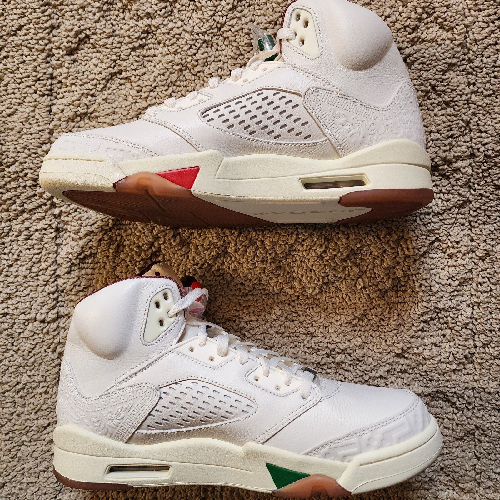 Jordan Brand Air Jordan 5 Retro El Grito Sail Brand New Sz 9 Size US 9 / EU 42 - 3 Thumbnail