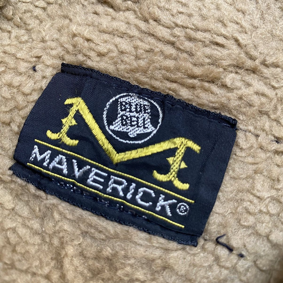 Vintage Vintage 70s Mavericks Blue Bell Denim Sherpa Jacket Size US M / EU 48-50 / 2 - 16 Thumbnail
