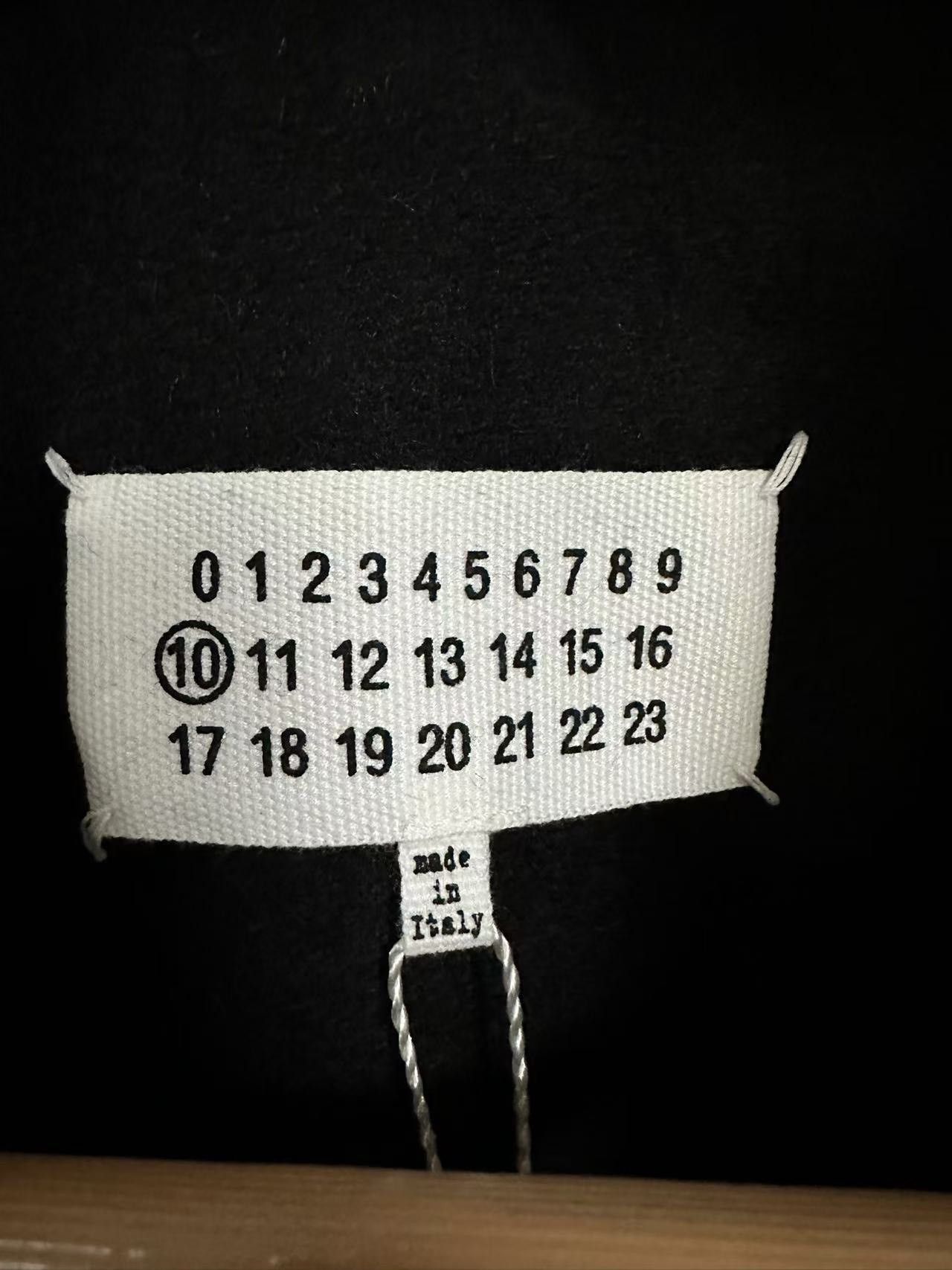 Maison Margiela Maison Margiela Collarless wool-cut suit jacket 2501-Nextar Size US M / EU 48-50 / 2 - 3 Thumbnail