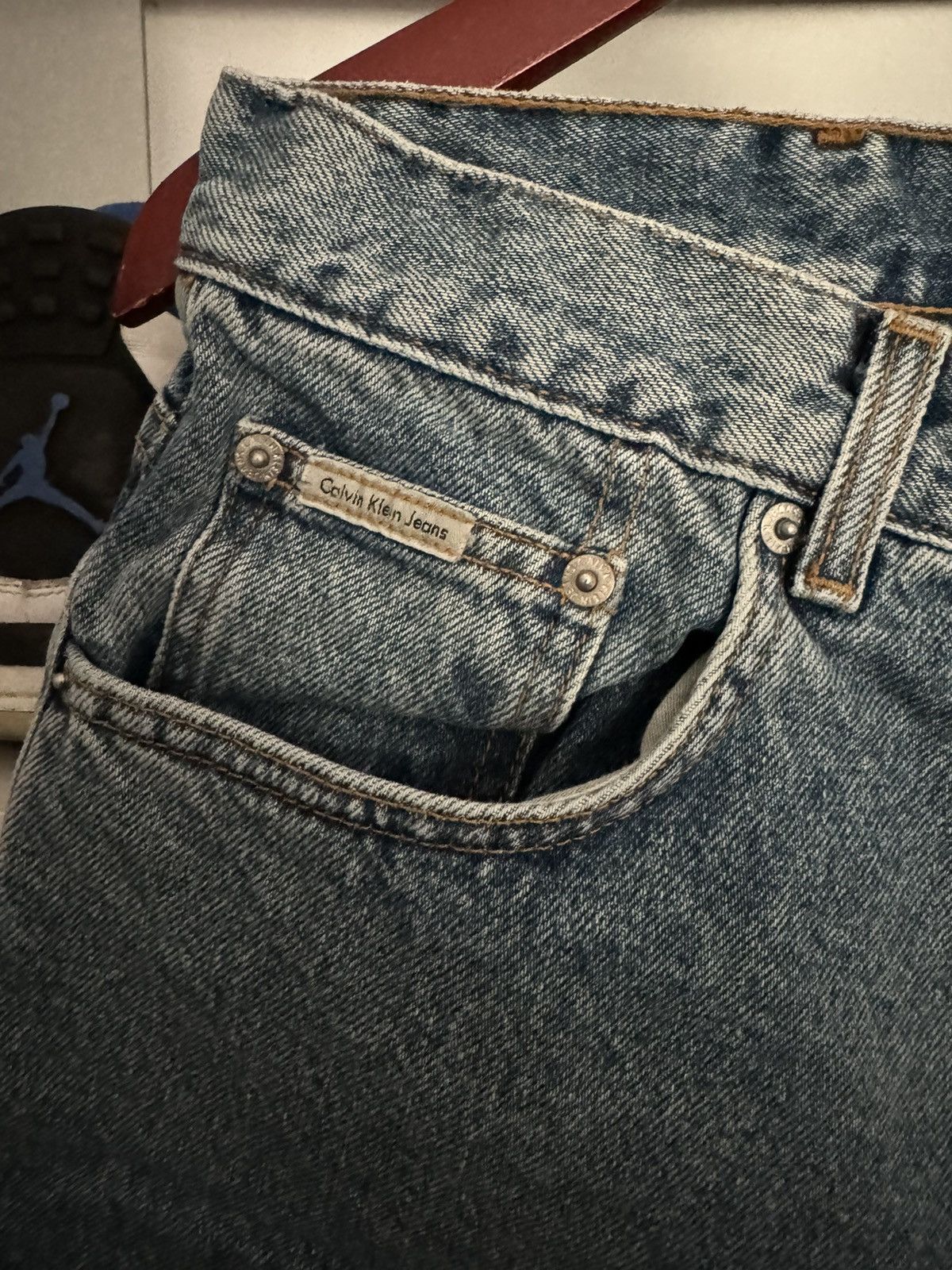 Calvin Klein Calvin Klein Jean Shorts Size US 36 / EU 52 - 4 Thumbnail
