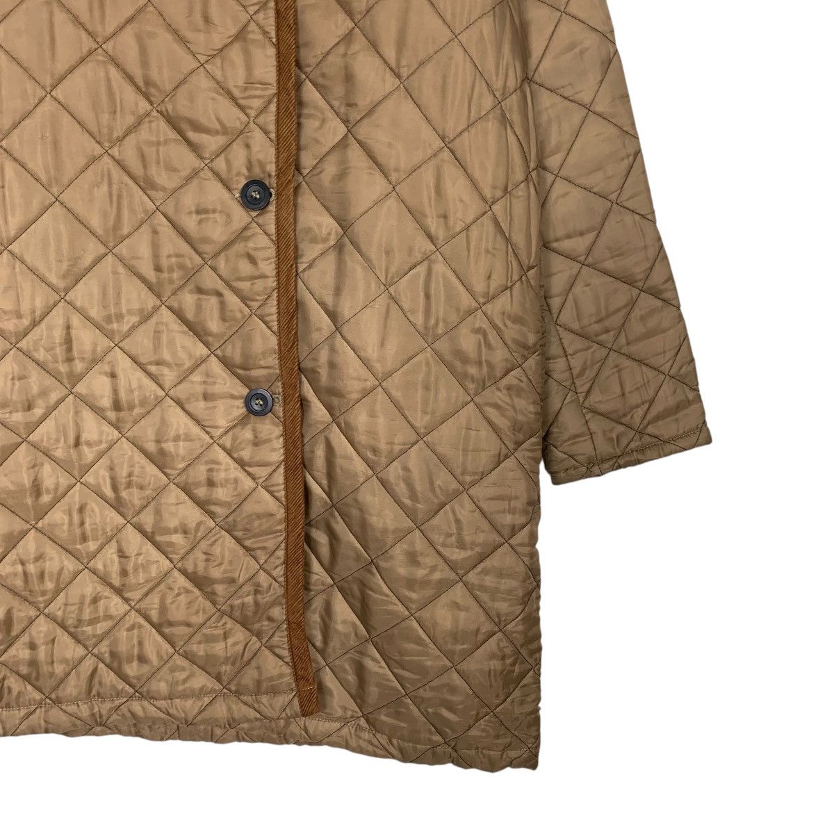 Other Beaver Of Bolton Hooded Quilted Coat Made In England Size M / US 6-8 / IT 42-44 - 4 Thumbnail