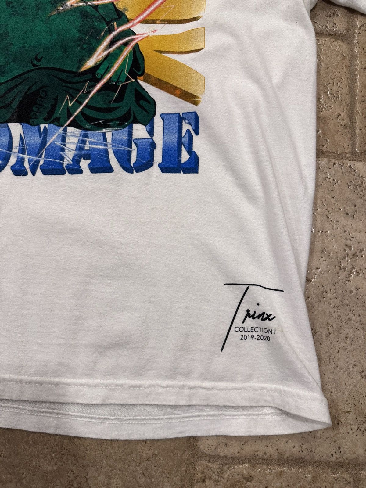 Other × Vintage Trinx LA Pay Homage “The Kings of Fashion” White Rap Tee Size US L / EU 52-54 / 3 - 4 Thumbnail