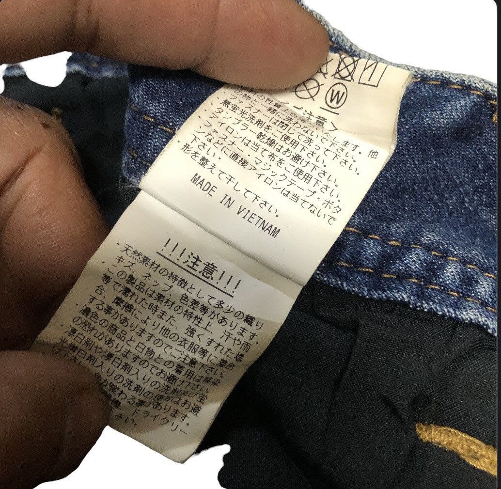 Designer × Japanese Brand VINTAGE EVEN RIVER WORKWEAR DENIM JEANS Size US 30 / EU 46 - 10 Thumbnail