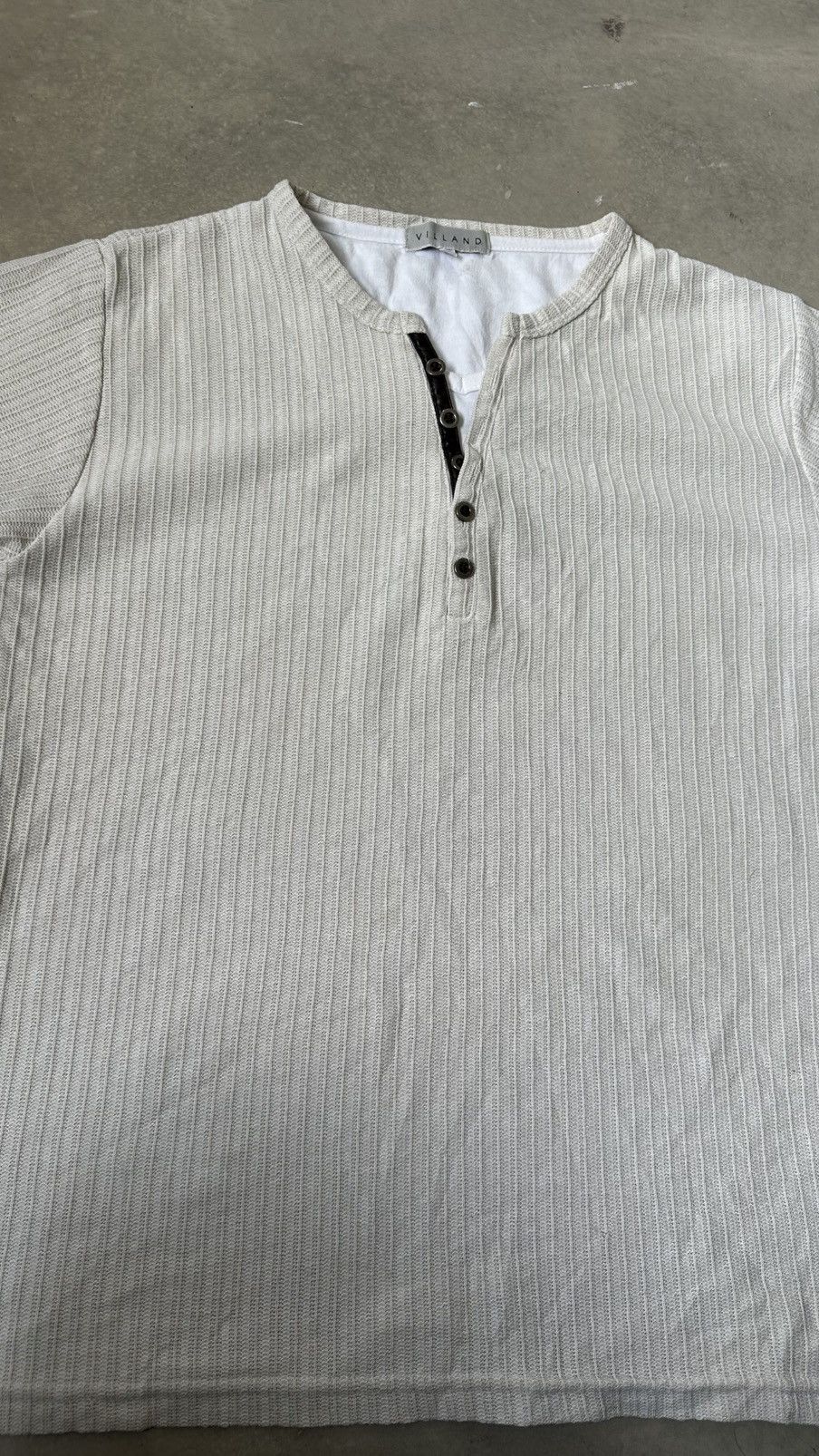 VILLAND JAPANESE VILLAND DOUBLE LAYER Y2K TEE Size US M / EU 48-50 / 2 - 5 Thumbnail