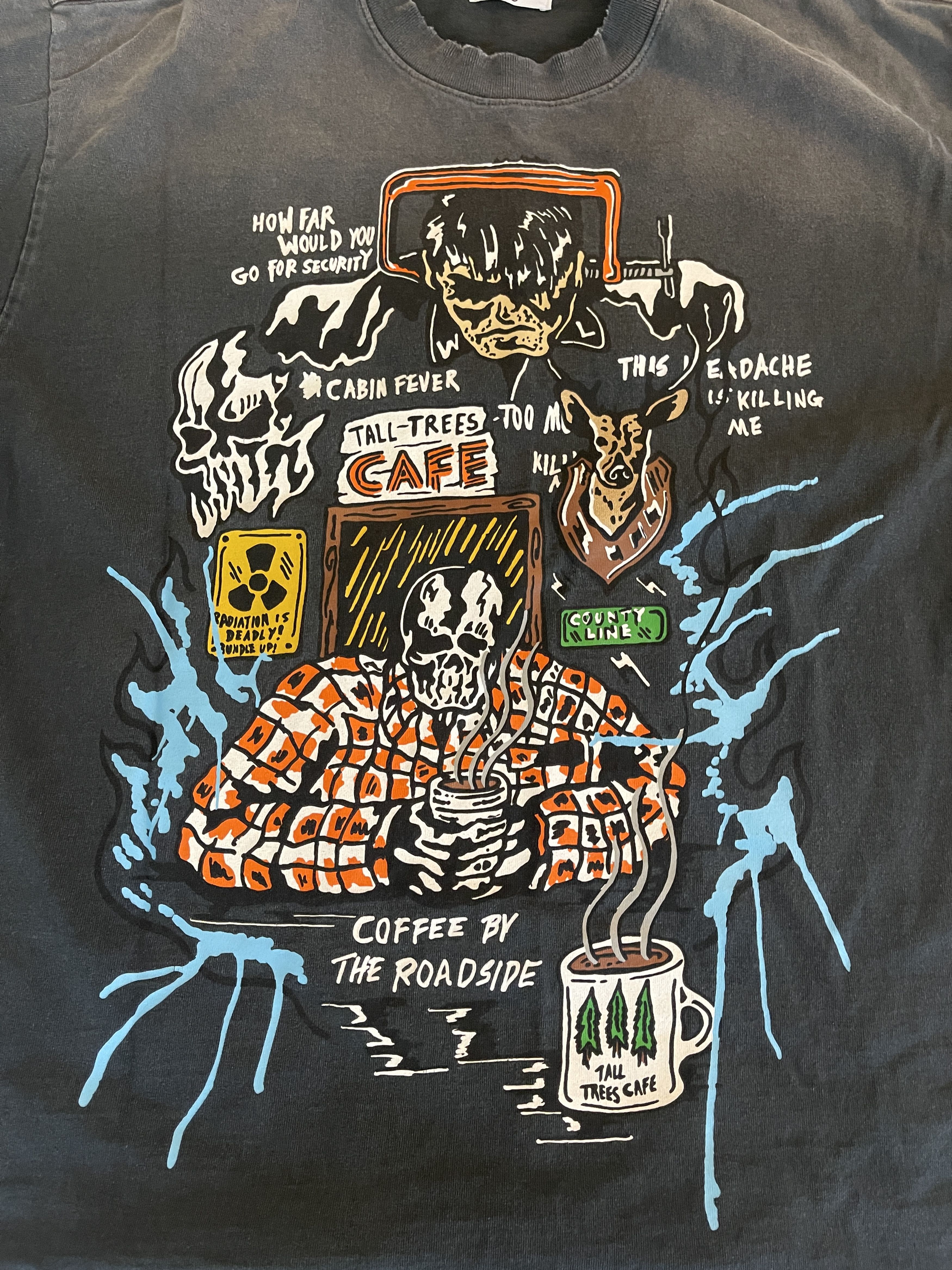 Warren Lotas Warren Lotas Roadside Coffee Tee Size US L / EU 52-54 / 3 - 2 Thumbnail