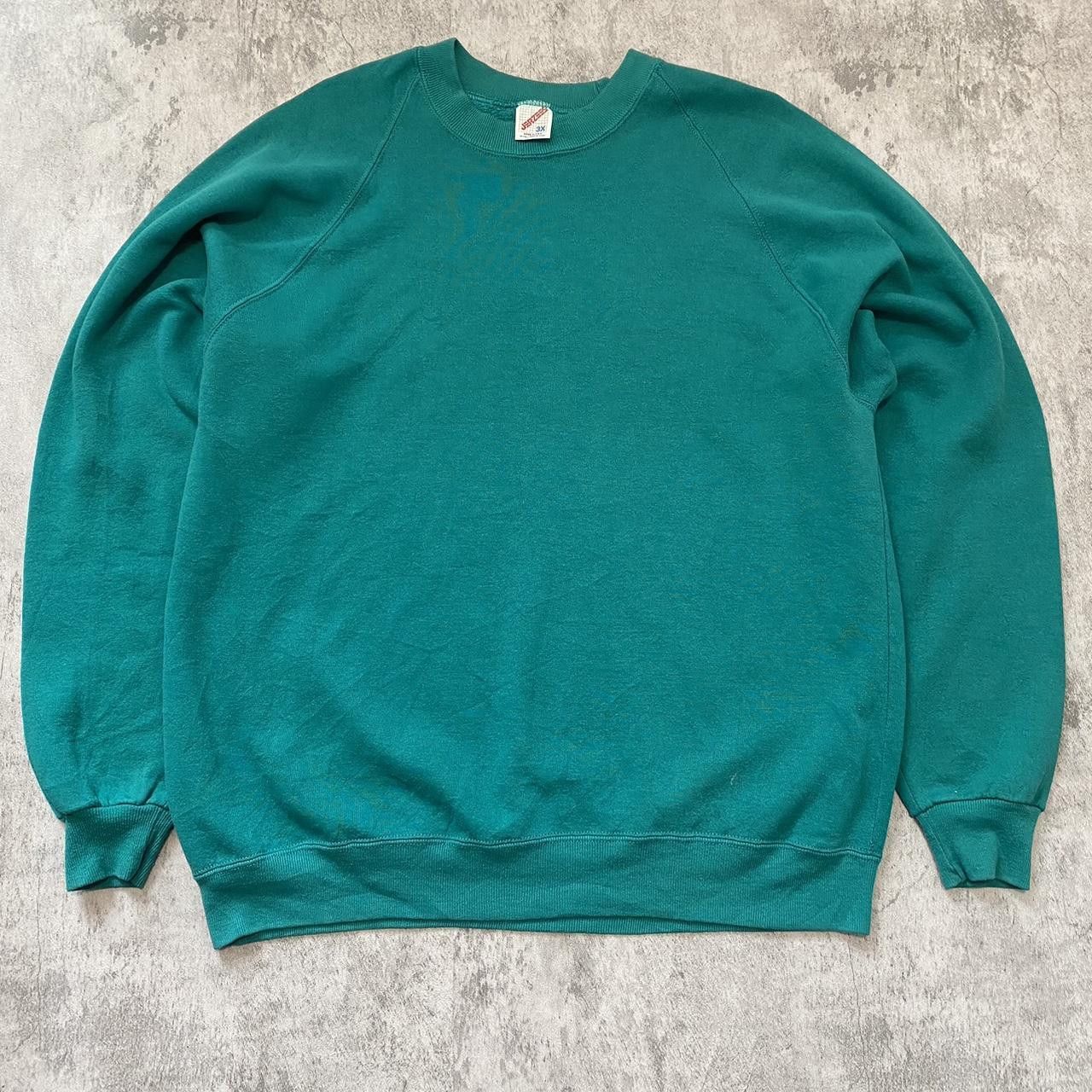 Jerzees Jerzees Teal green crewneck sweatshirt Size US M / EU 48-50 / 2 - 1 Thumbnail