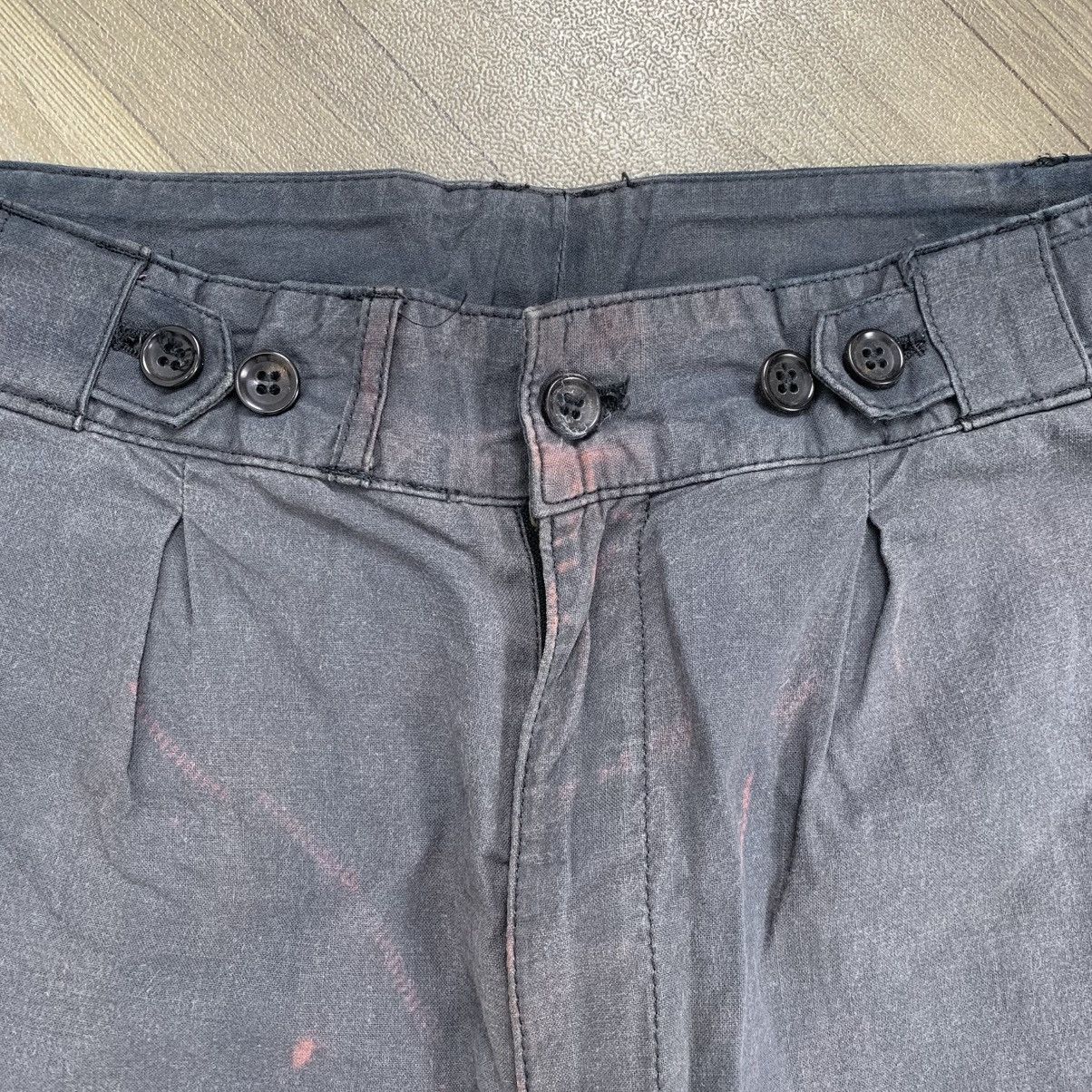 Comme des Garcons × Comme des Garcons Homme × Junya Watanabe Comme des Garcons Homme Washed Black Chino Pants Size US 27 - 5 Thumbnail