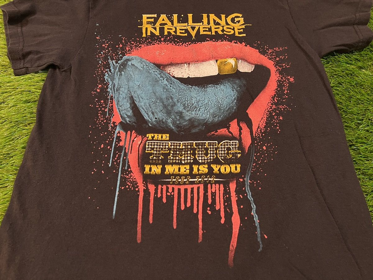 Band Tees Rare Falling in Reverse “The Thug In Me Is You” 2012 Tour Size US S / EU 44-46 / 1 - 2 Thumbnail