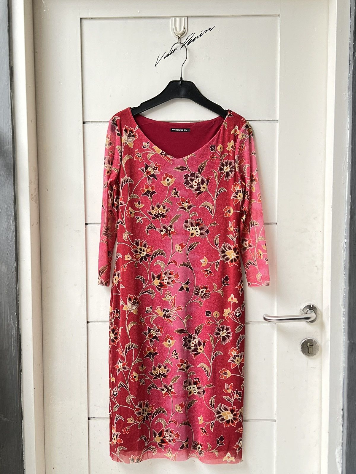 Vivienne Tam VIVIENNE TAM Flower Motive Dress Size XS / US 0-2 / IT 36-38 - 1 Thumbnail