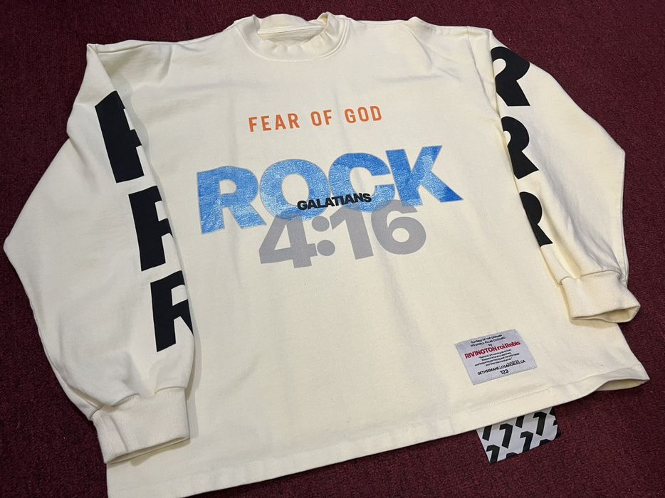 Fear of God Fear Of God x RRR-123 For Dave Chappelle L/S Tee | Grailed