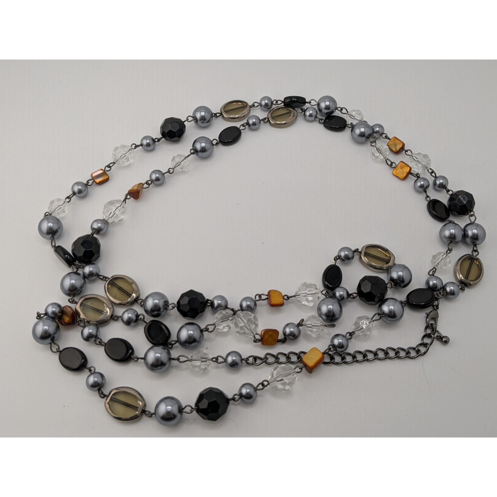 Other Premier Designs Vintae Beaded Multi-Stone Necklace With Glas Size ONE SIZE - 8 Thumbnail